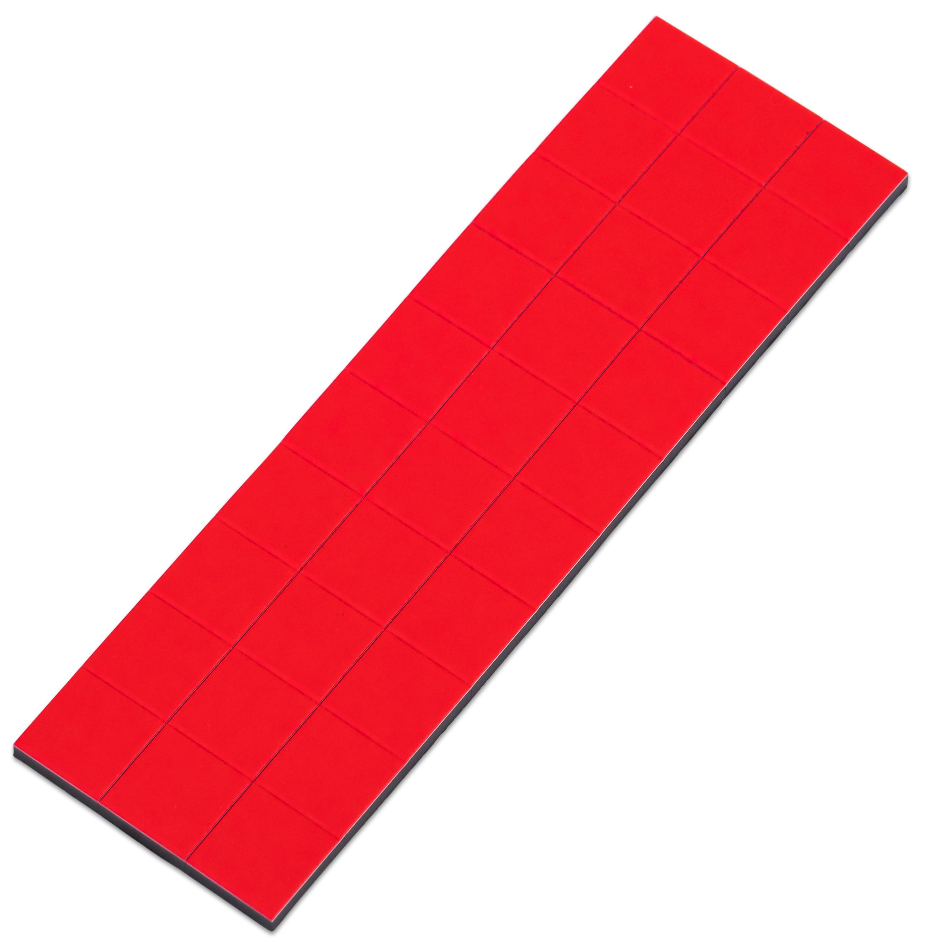 Betzold Magnetsymbole, 30 Stück, Farbe: rot