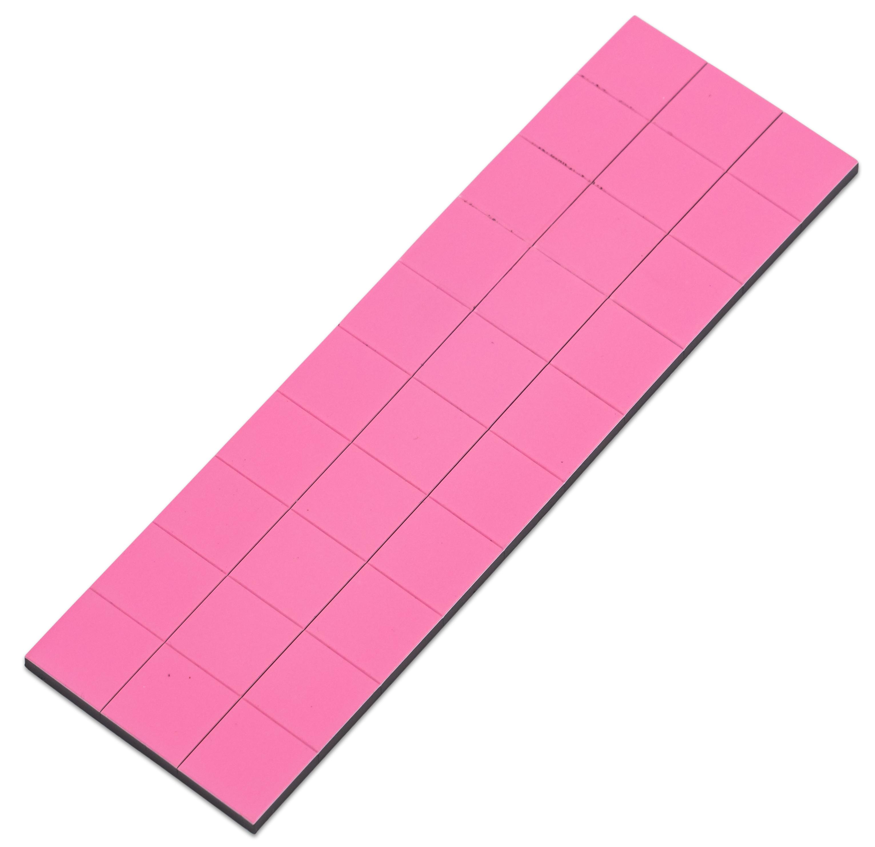 Betzold Magnetsymbole, 30 Stück, Farbe: rosa