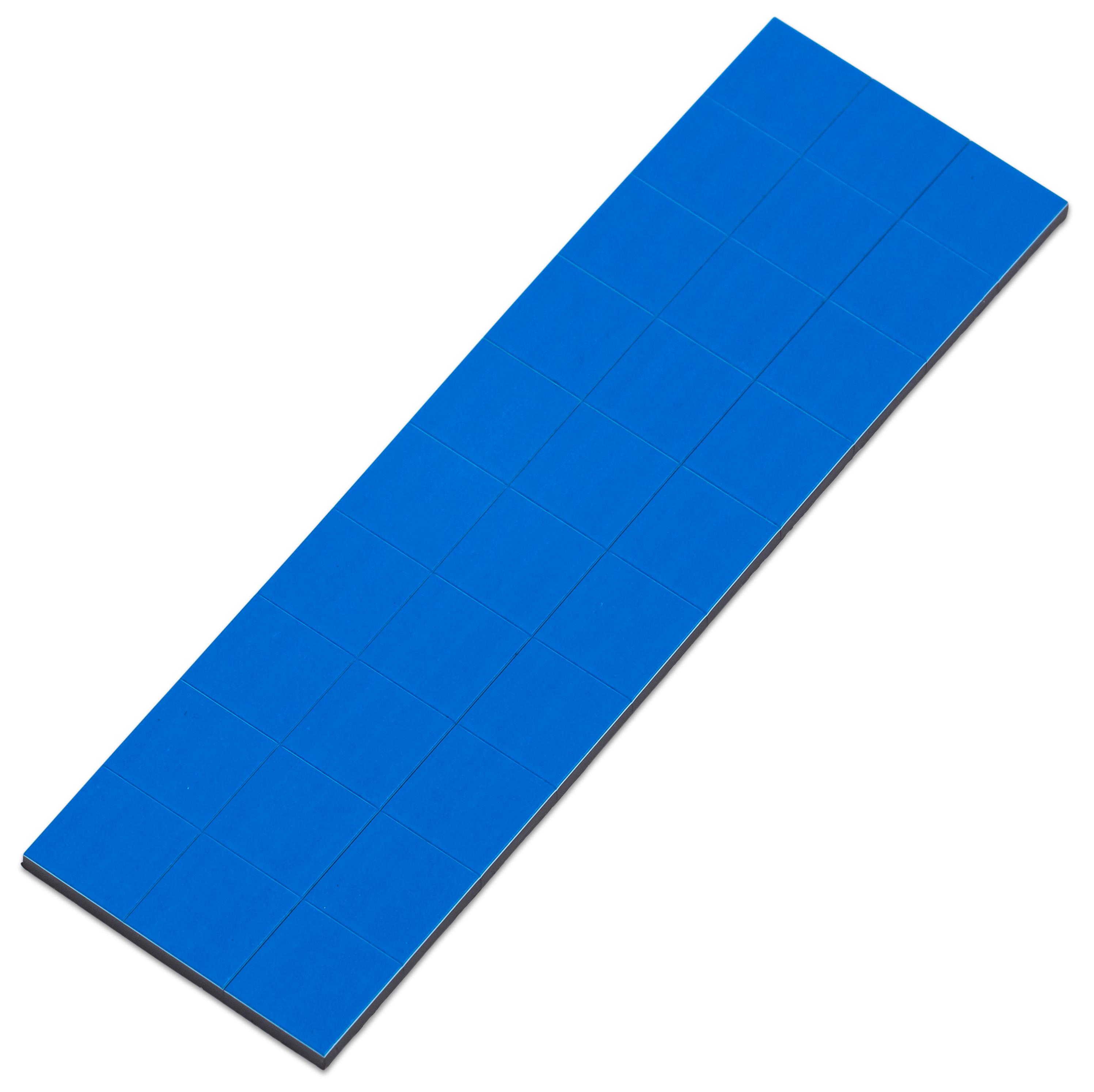 Betzold Magnetsymbole, 30 Stück, Farbe: mittelblau