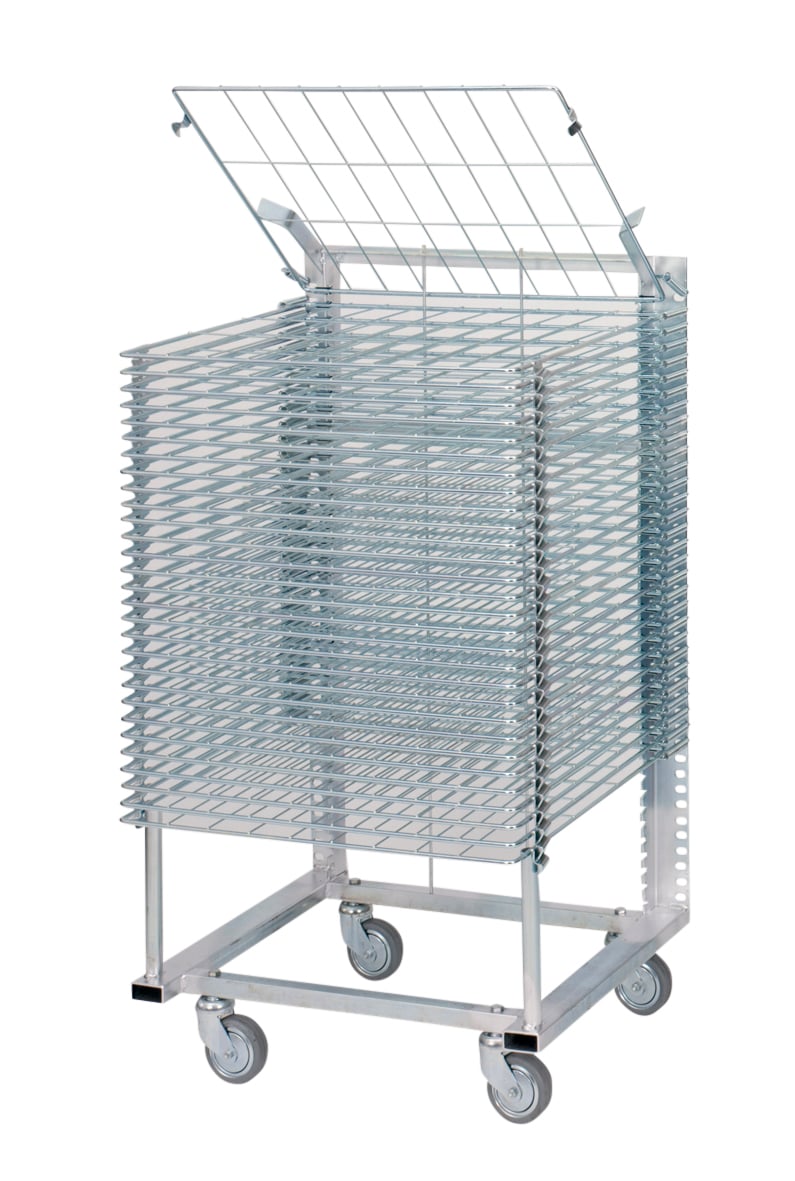 Daggis Stapeltrockner für Formate DIN A1 und DIN A2, Format: DIN A2, Ausführung: mit 30 Klapprosten