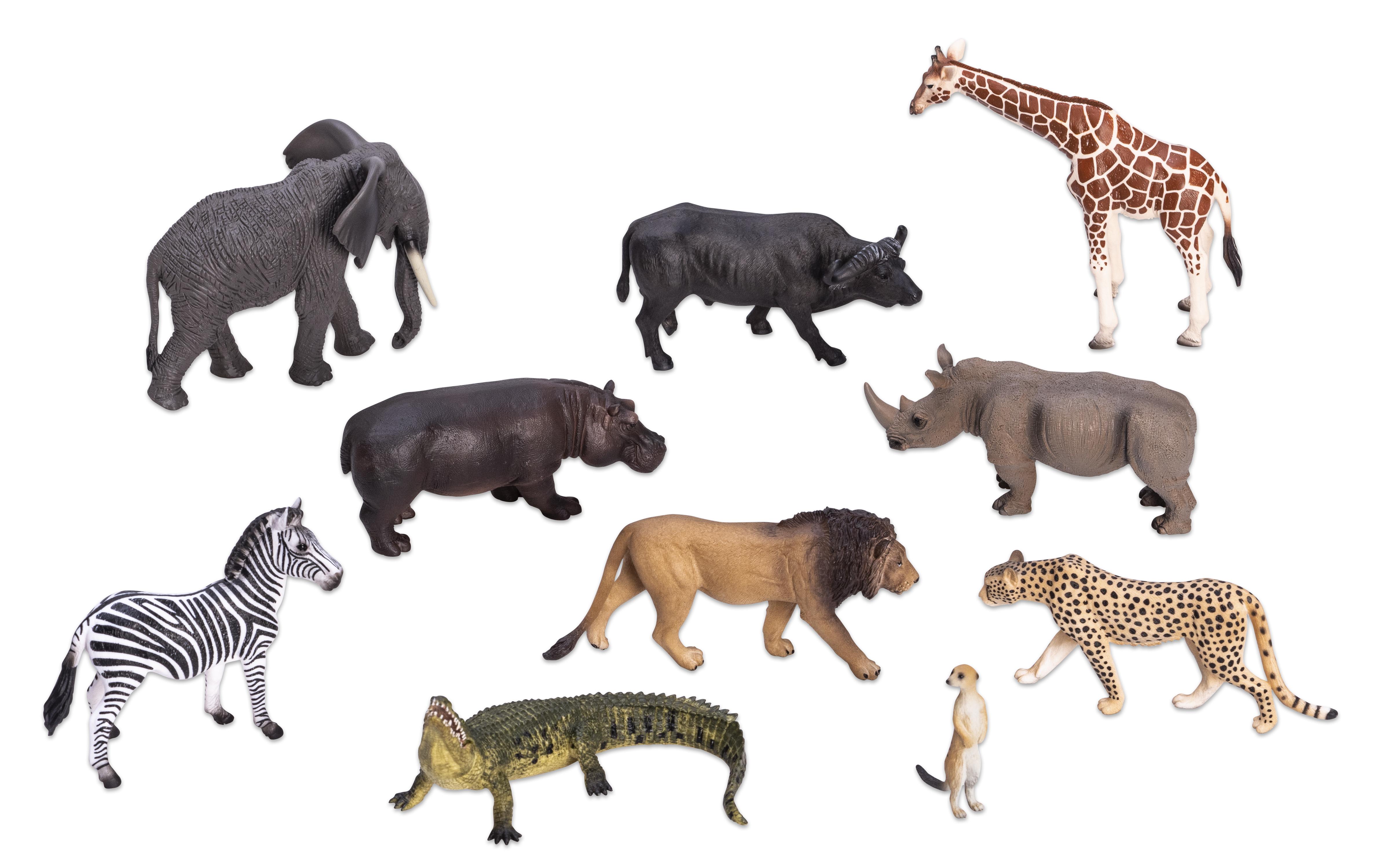 Betzold Afrikanische Tiere, 10-tlg., Box zur Aufbewahrung: Nein