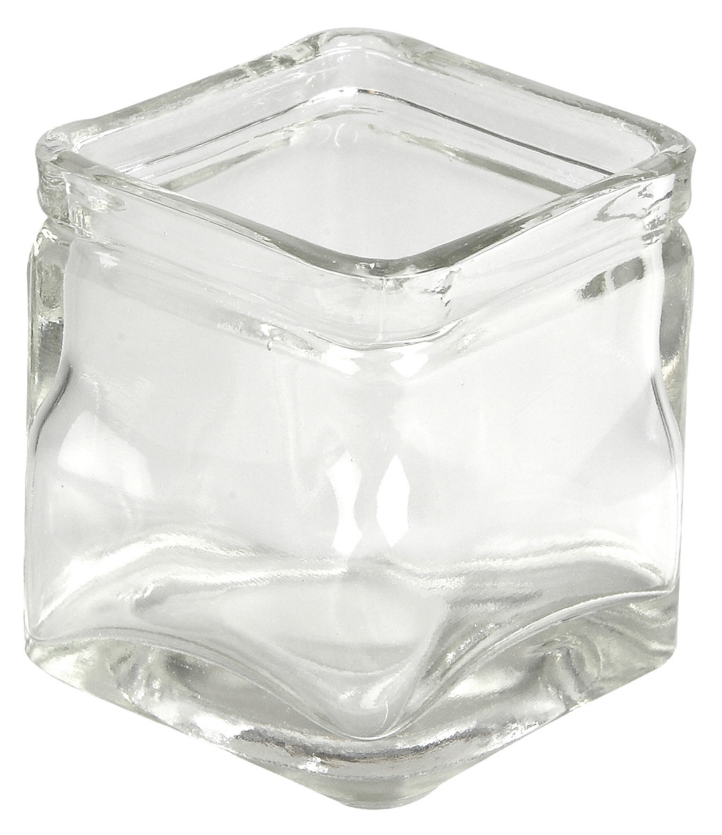 creativ company Windlichter-Set aus Glas, 12 Stück