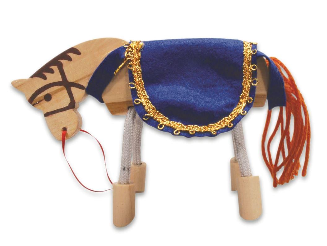 original Winzling Biegepuppe „Pferd“, Farbe: blau