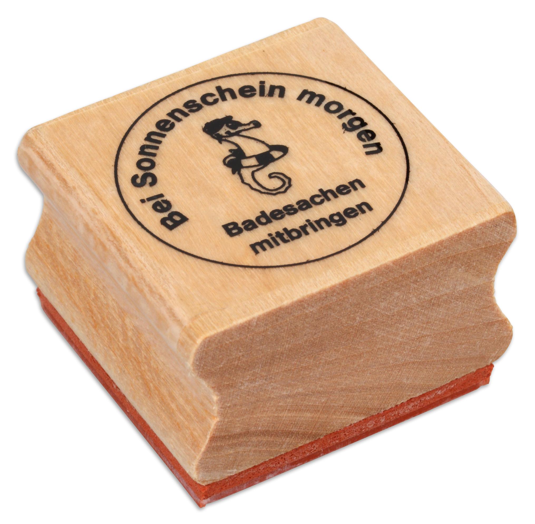 Betzold Stempel „Badesachen mitbringen“, 5 Stück, Setgröße: 5 Stück