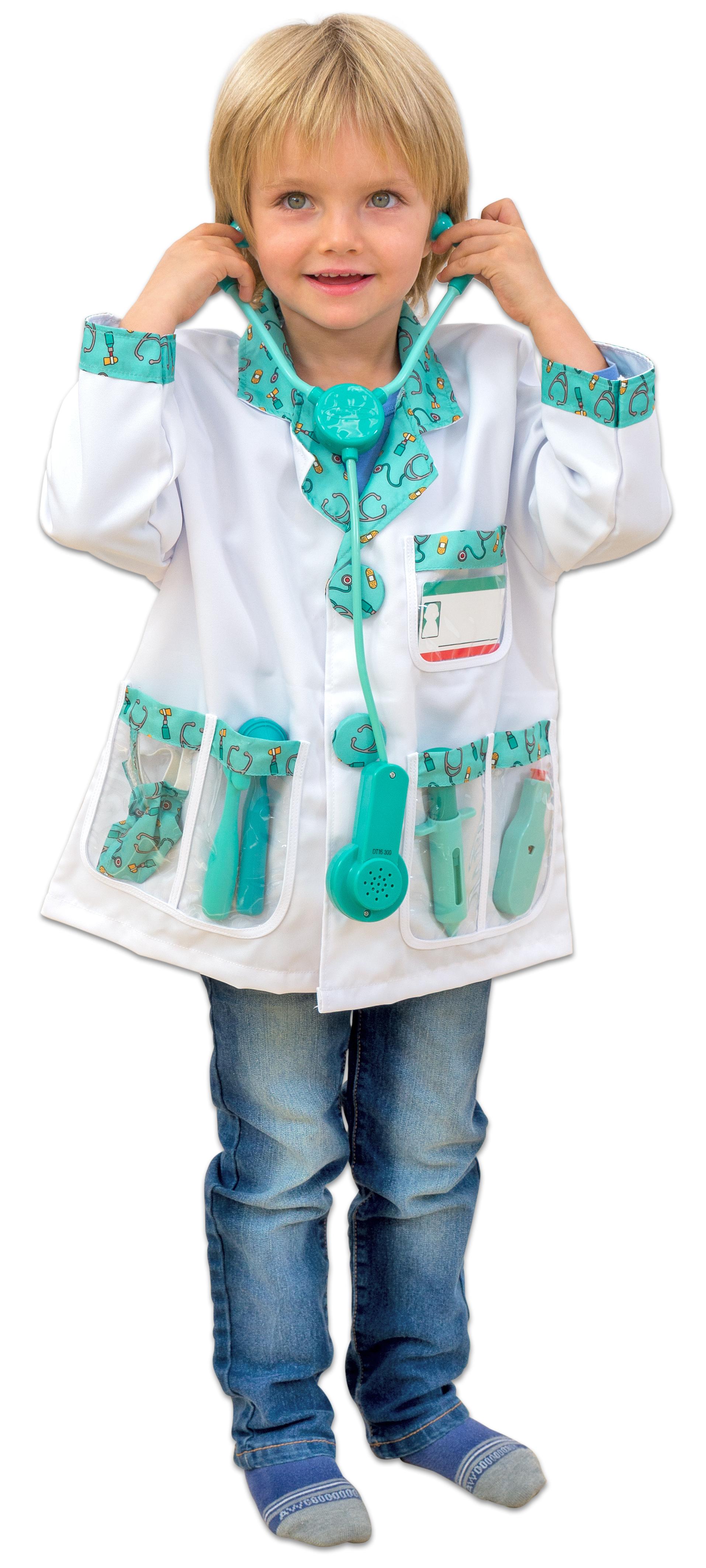 Melissa & Doug Kinder-Kostüm „Ärztin/Arzt“