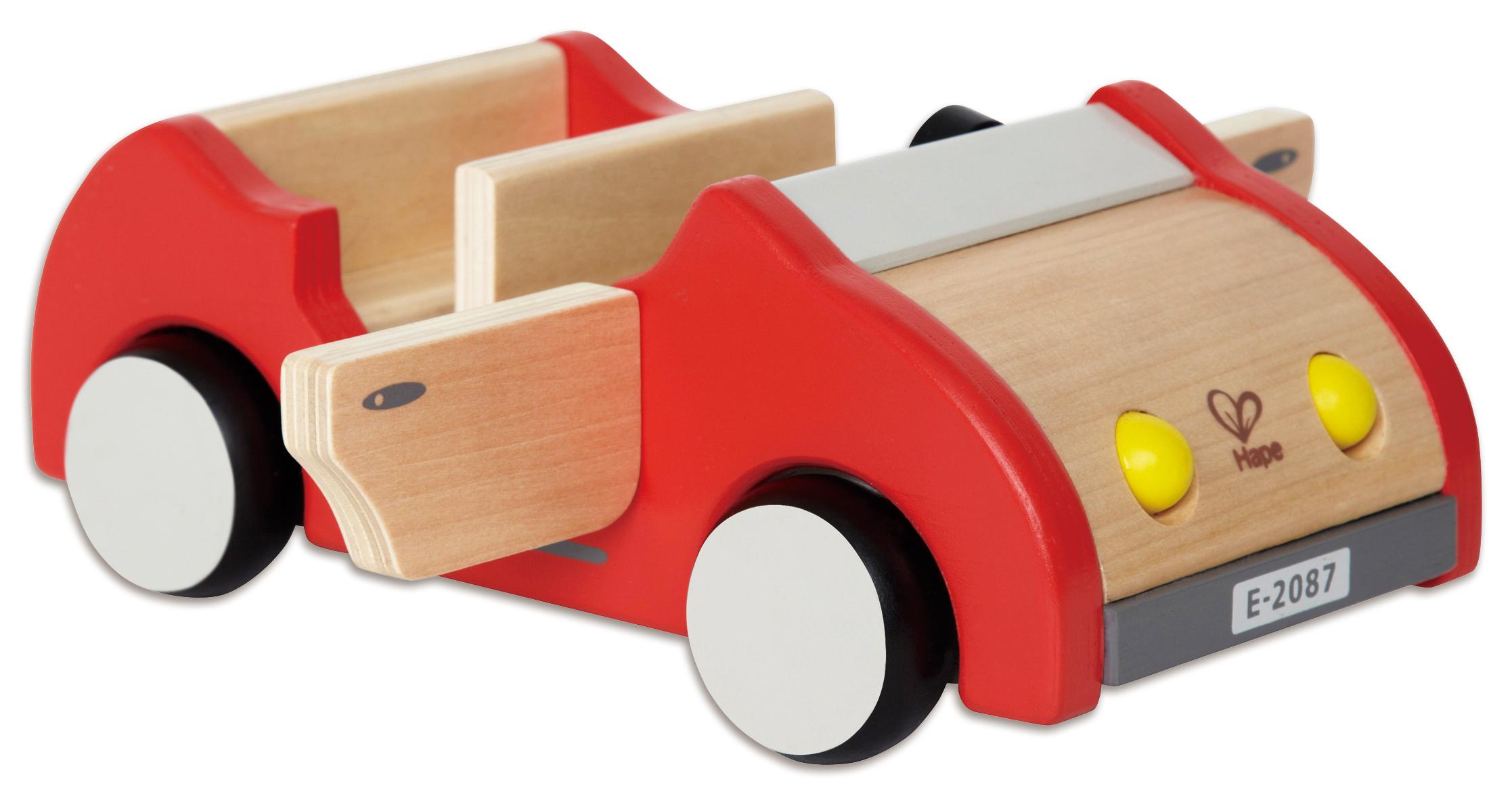 Hape Familienauto für Biegepuppen