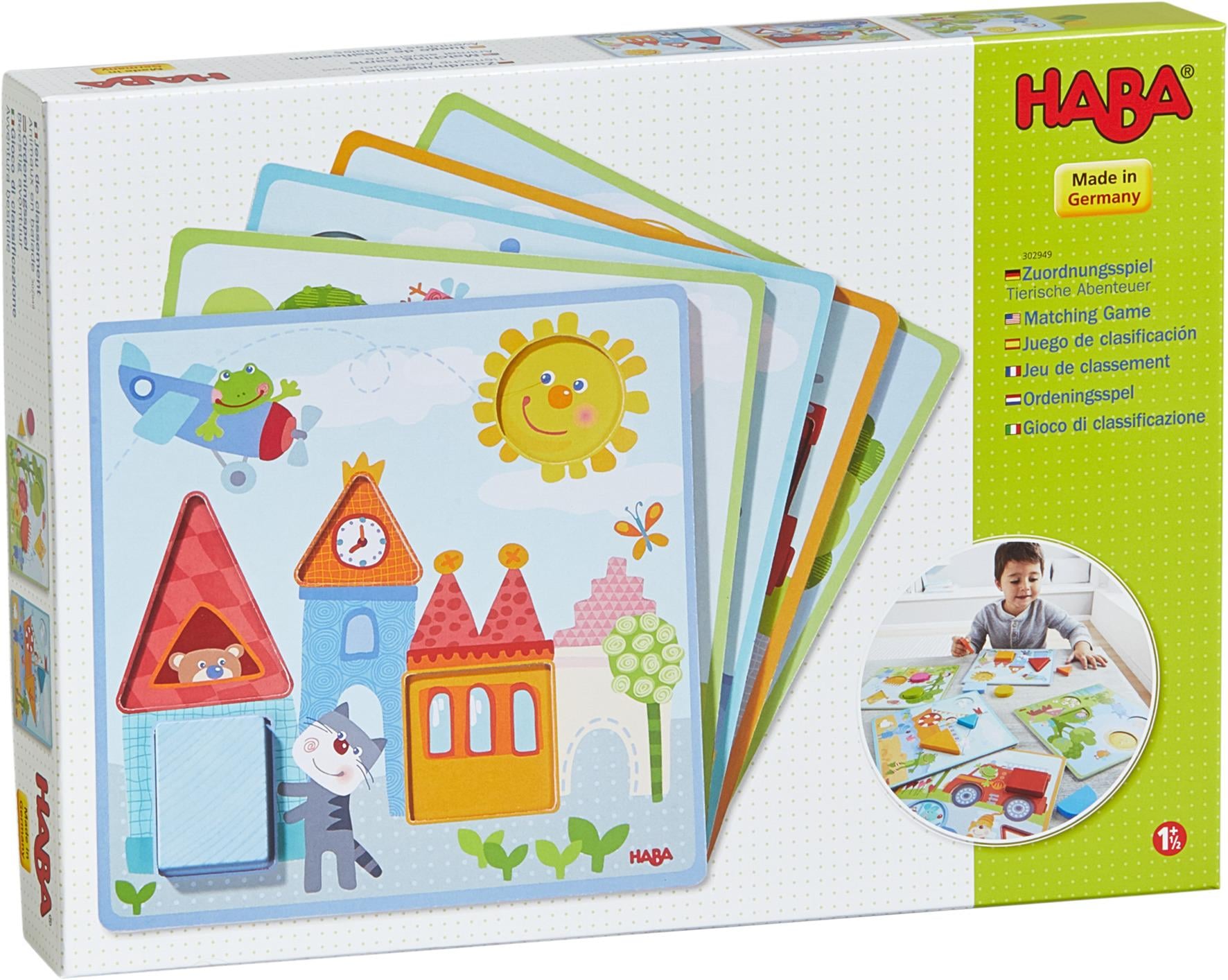 HABA Zuordnungsspiel „Tierische Abenteuer“