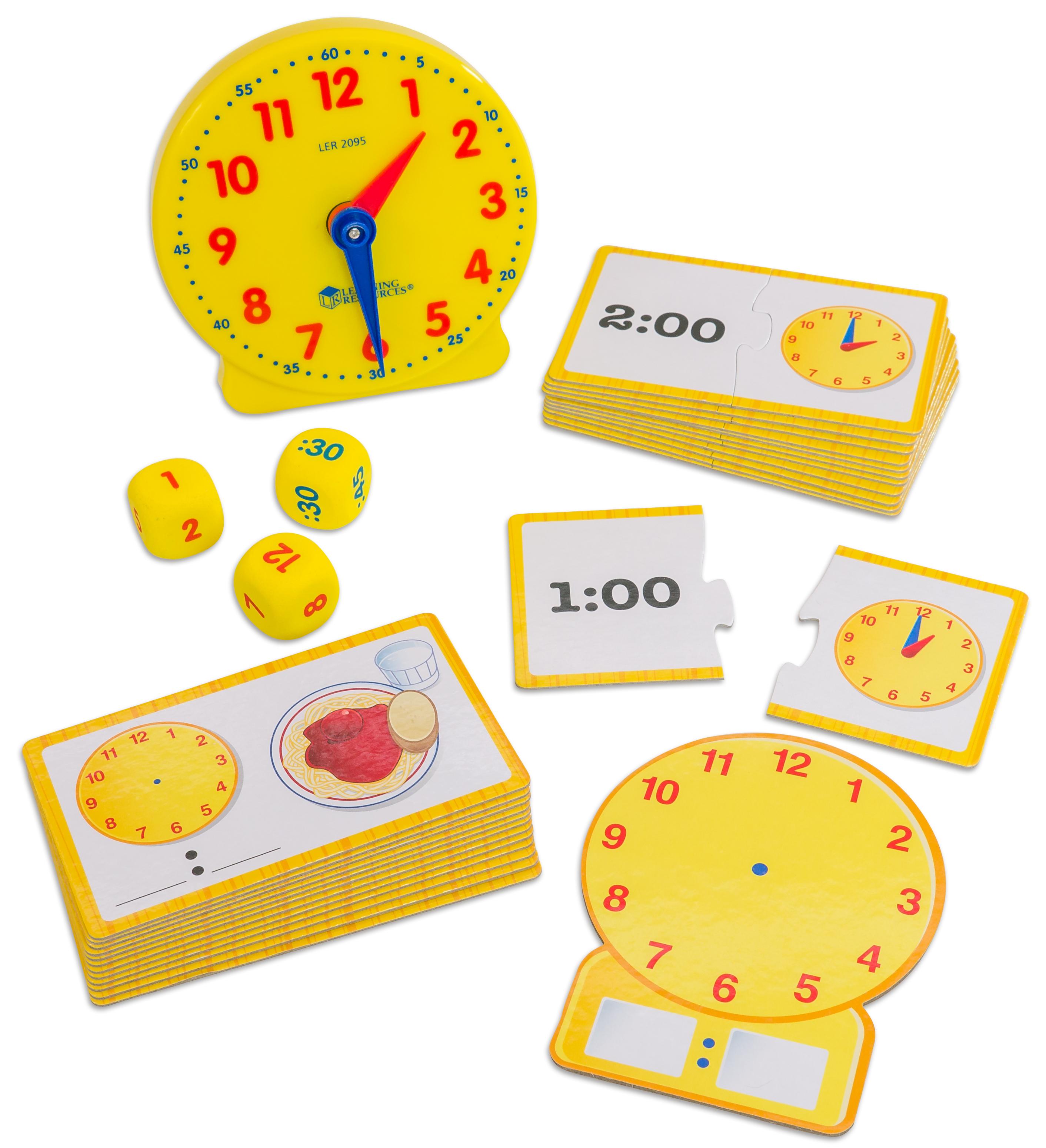 Learning Resources Uhrzeit Aktivitäts-Set