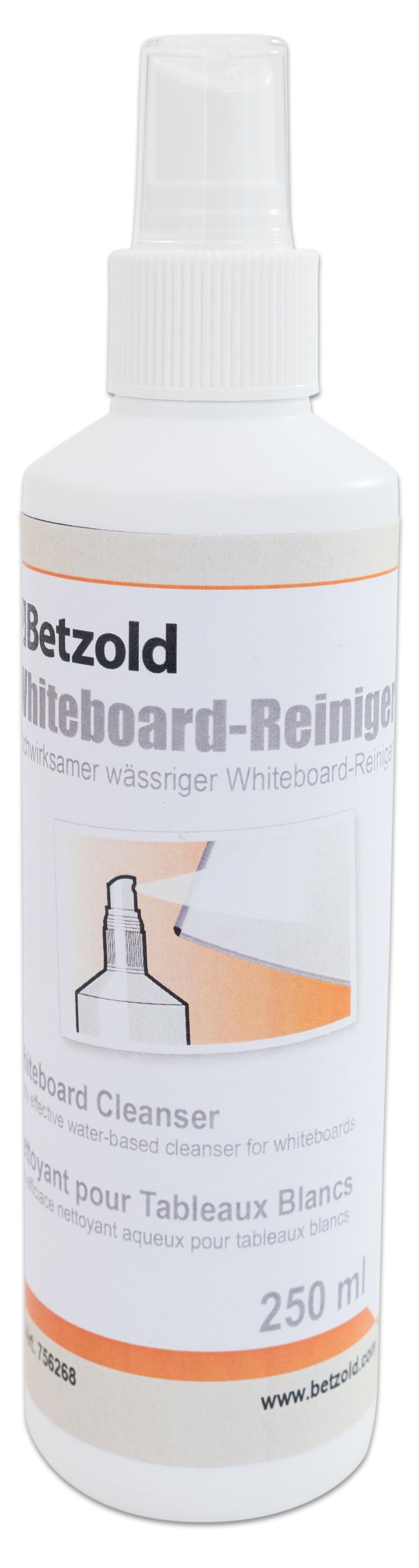 Betzold Whiteboard-Reiniger, 250 ml, 2 Stück, Setgröße: 2 Stück