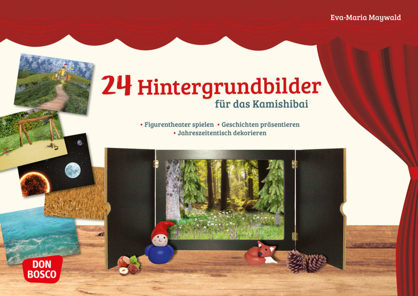 Don Bosco 24 Hintergrundbilder für das Kamishibai