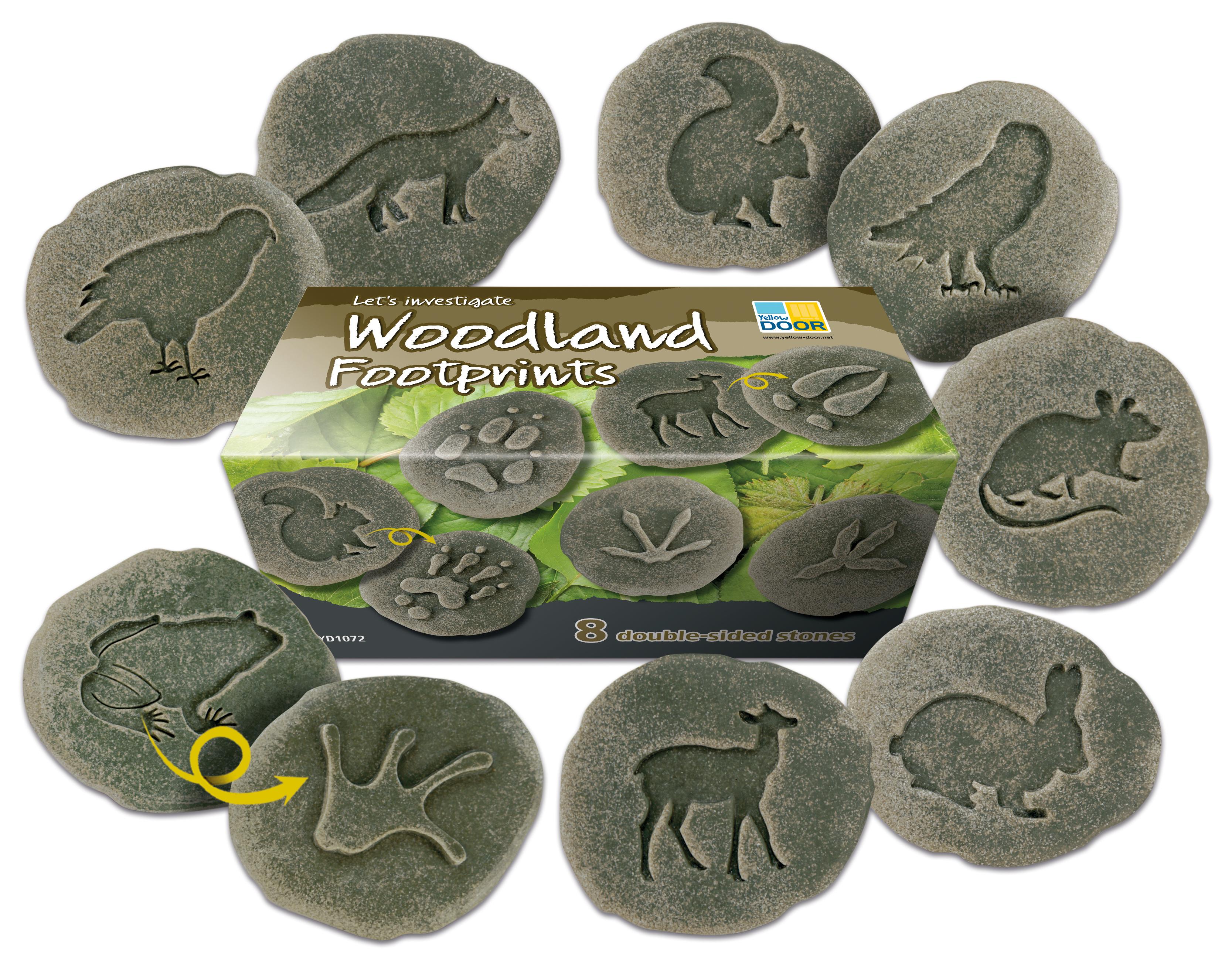 Yellow DOOR Tierspuren-Set