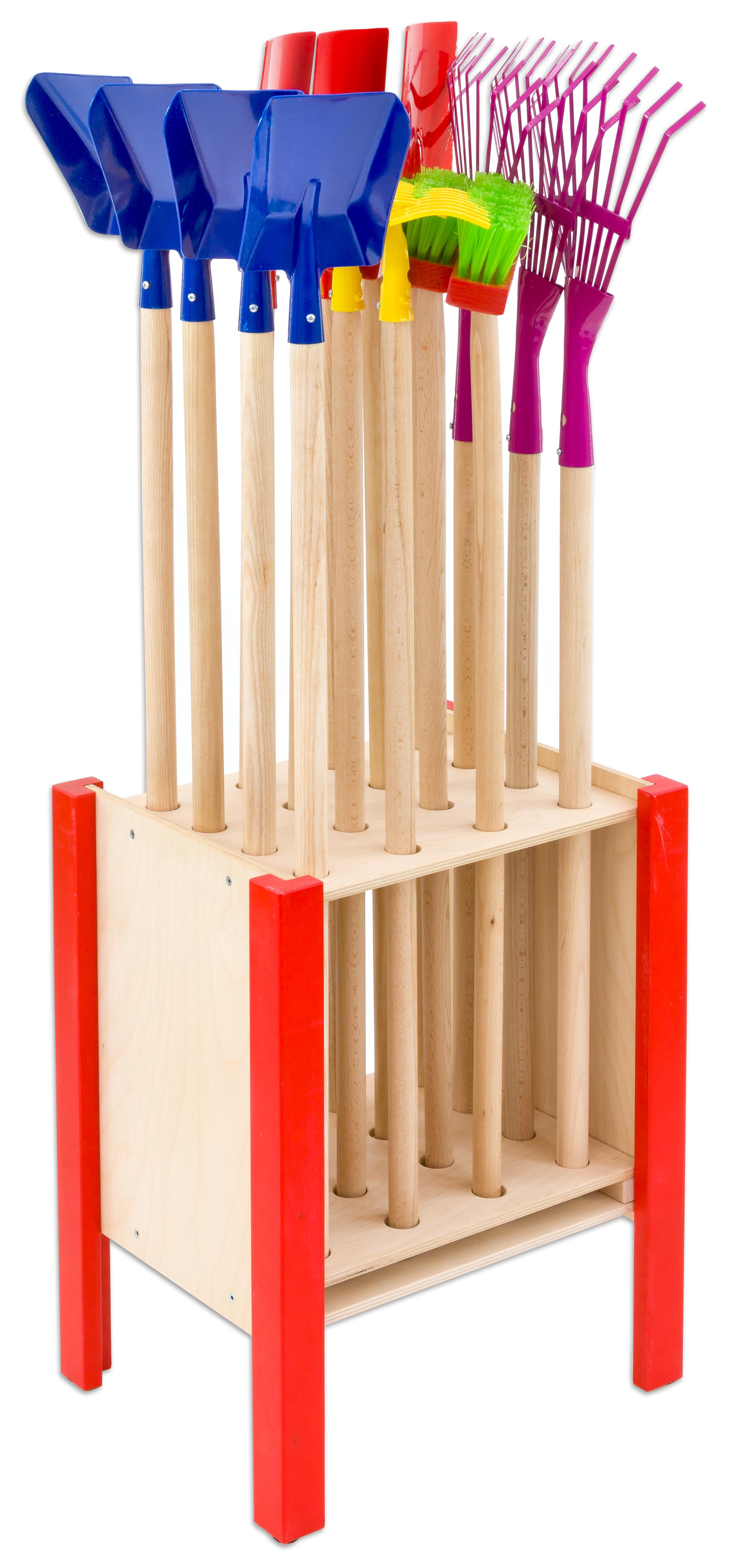 Betzold Gartengeräte im Aufsteller, 16 Stück