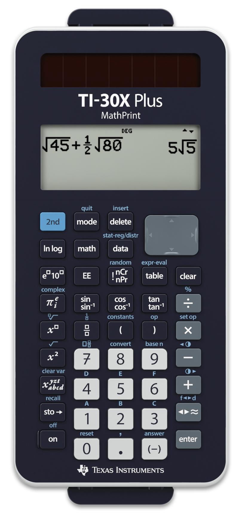 Texas Instruments Schülerrechner TI-30X Plus MathPrint