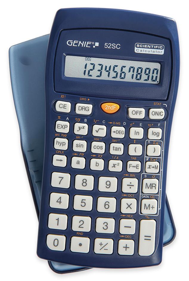 GENIE Wissenschaftlicher Schulrechner 52SC