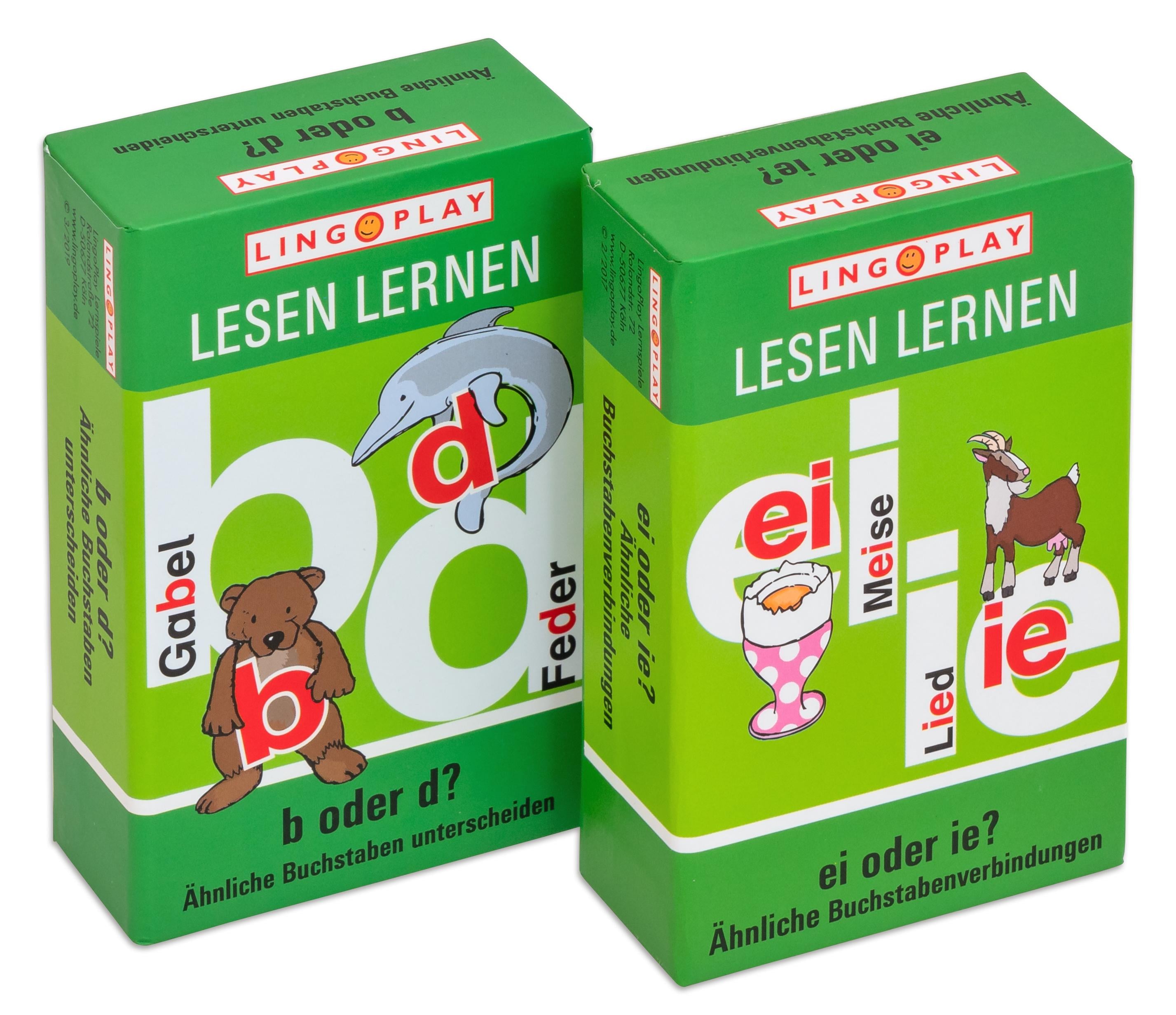 Lingo Play Ähnliche Buchstaben – 2 Lernspiele im Paket