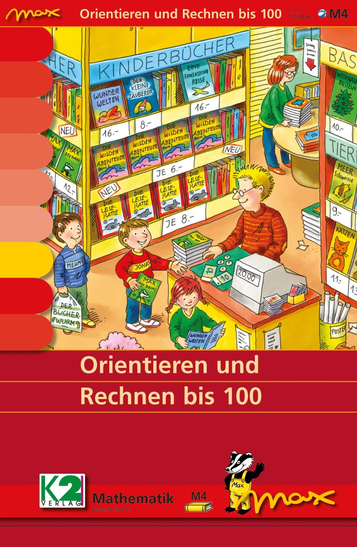 max LERNSYSTEM Max Lernkarten Orientieren und Rechnen bis 100