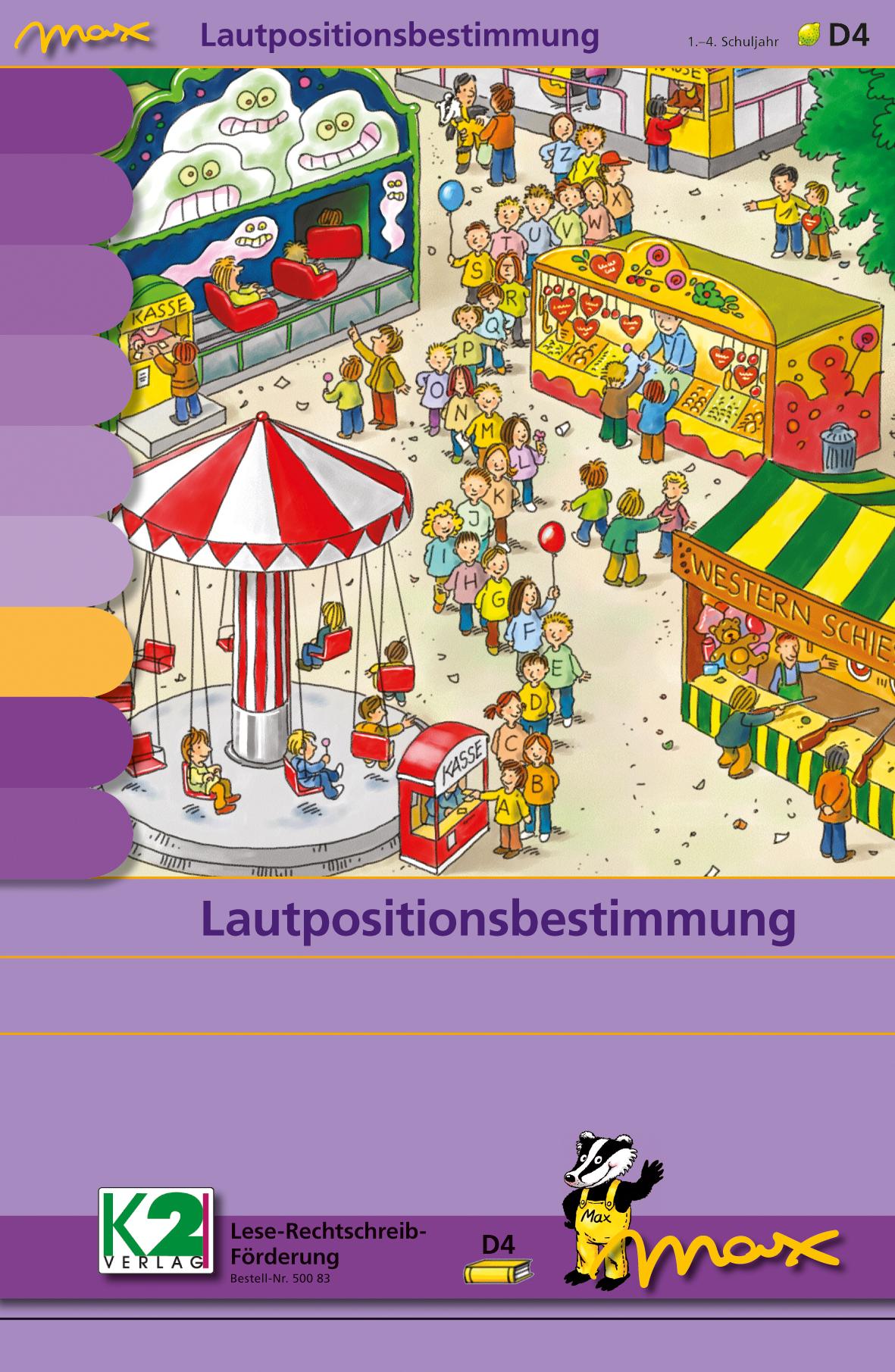 max LERNSYSTEM Max Lernkarten Lautpositionsbestimmung