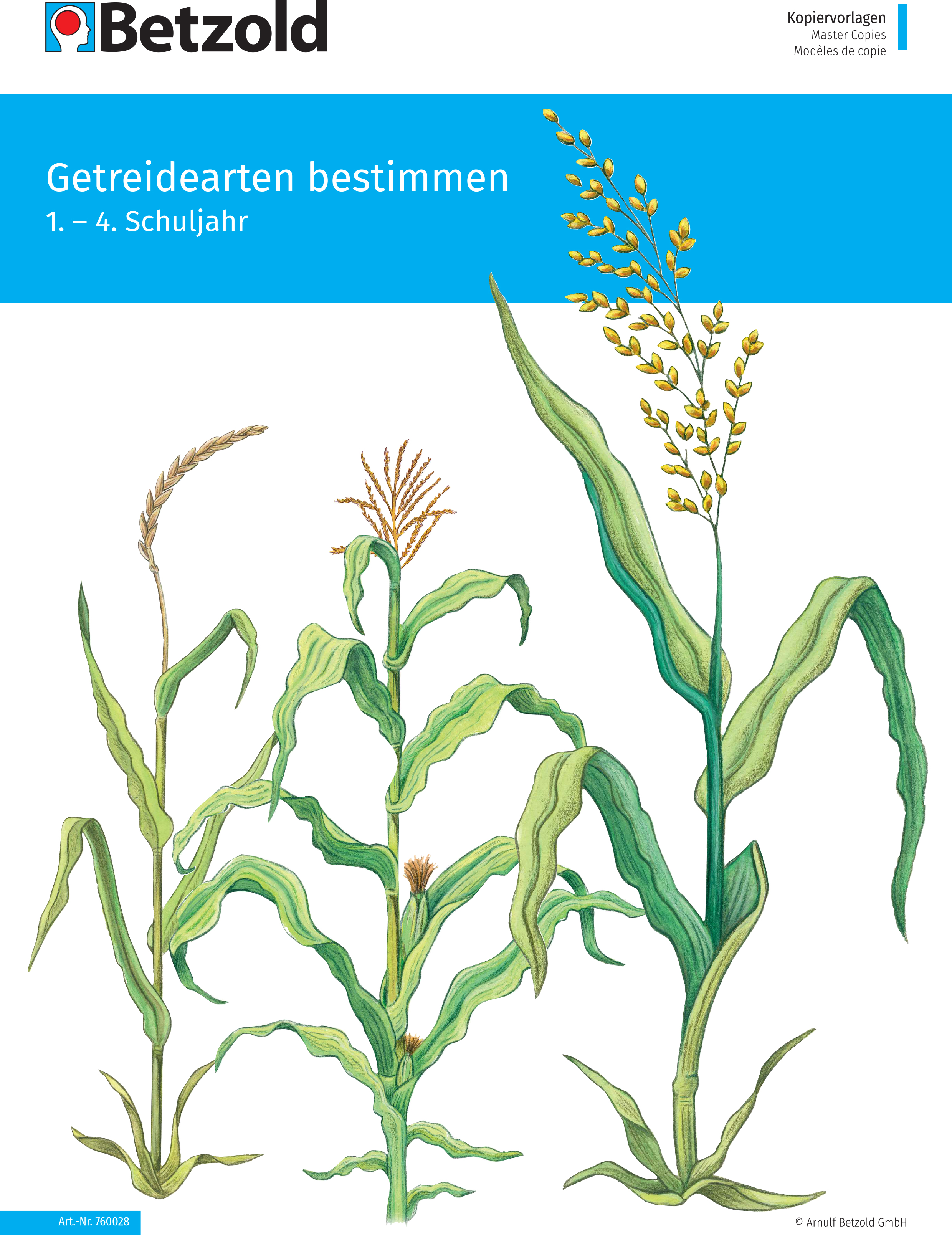 Betzold Themenheft „Getreidearten bestimmen“