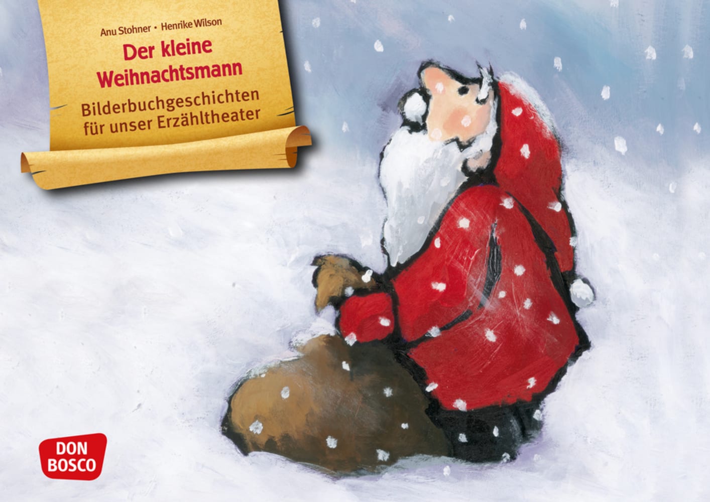 Don Bosco Kamishibai-Bildkarten „Der kleine Weihnachtsmann“