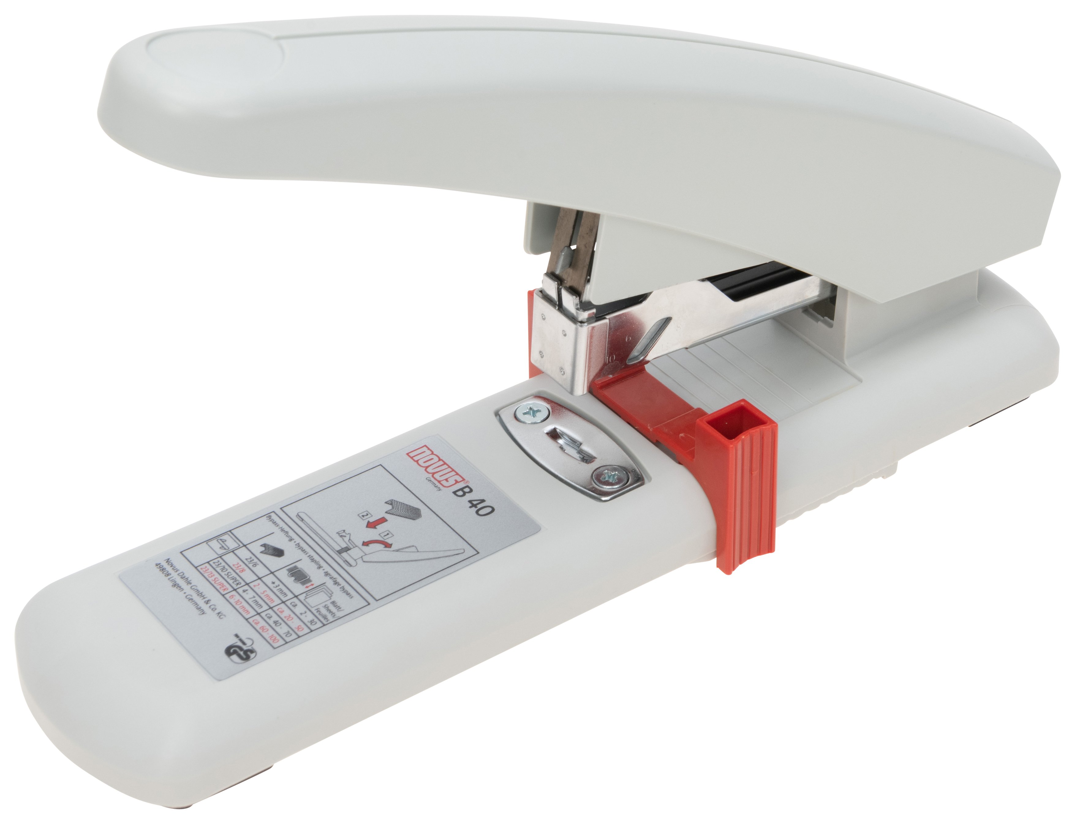 Novus Blockheftgerät B 40 bis 100 Blatt