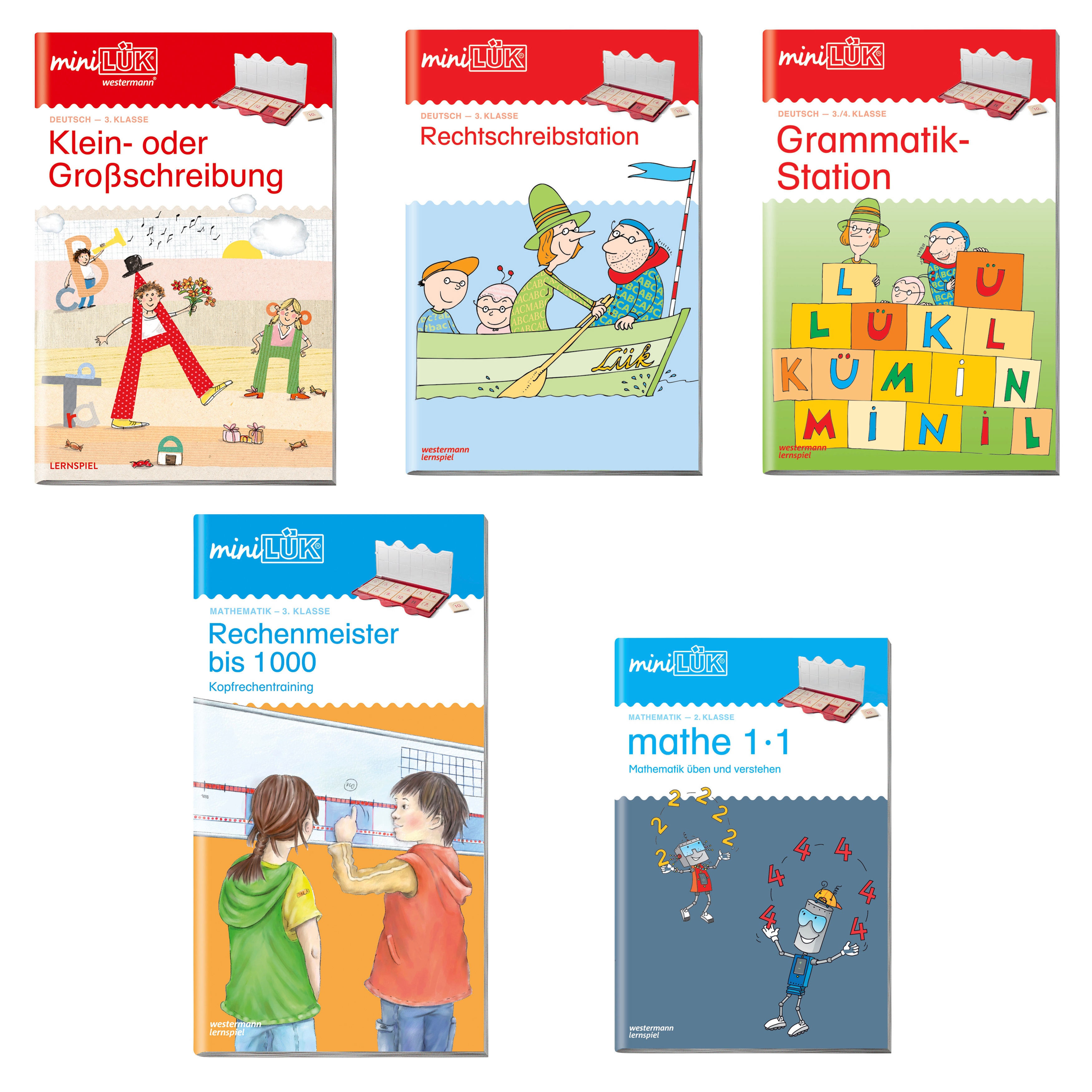 miniL&Uuml;K Lern-Set, 3. Klasse