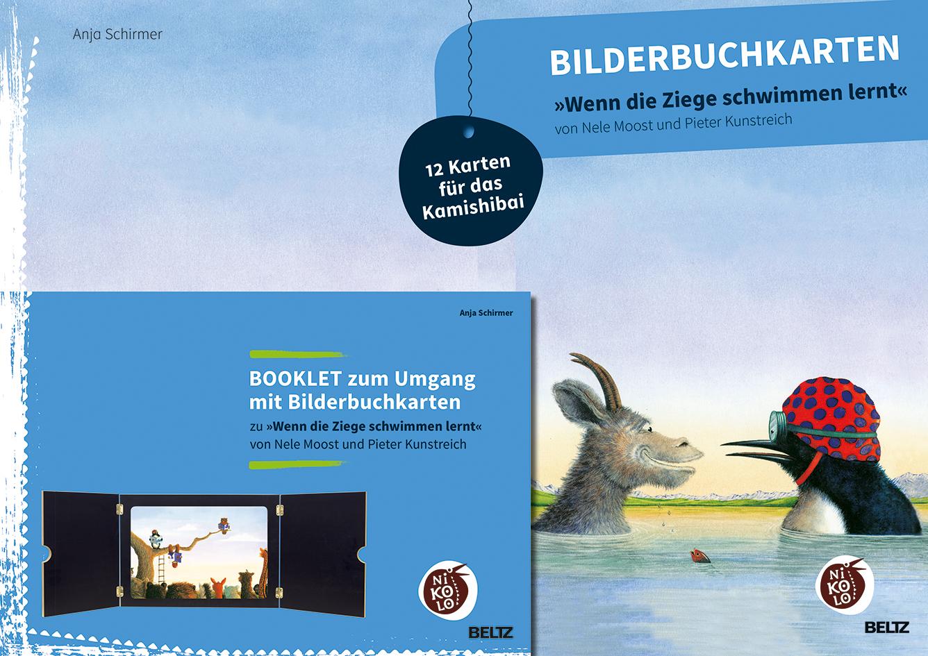 BELTZ Bilderbuchkarten „Wenn die Ziege schwimmen lernt“