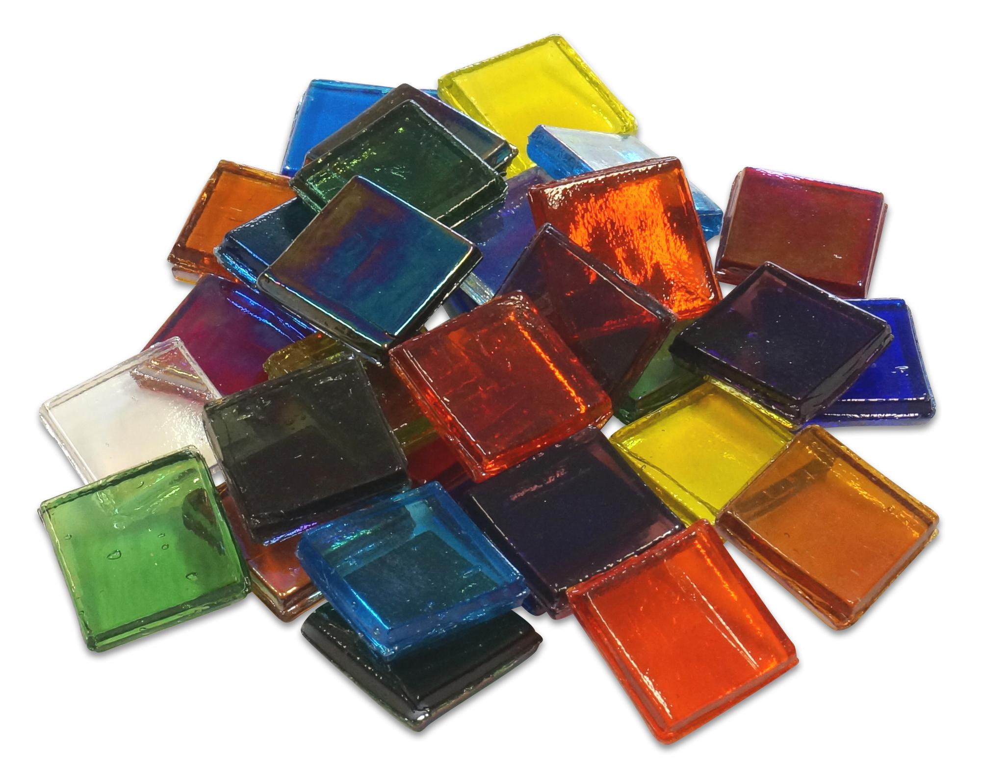 Mosaikstein Eisglas, 1 kg, transparent