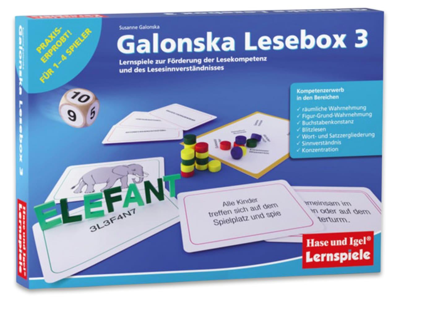 Hase und Igel Verlag Galonska Lesebox 3