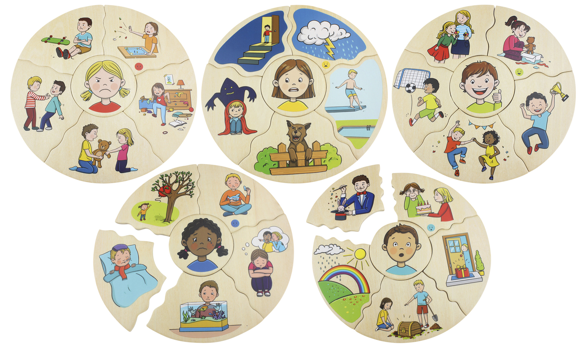 beleduc HUMANICO Puzzle „Emotionen“