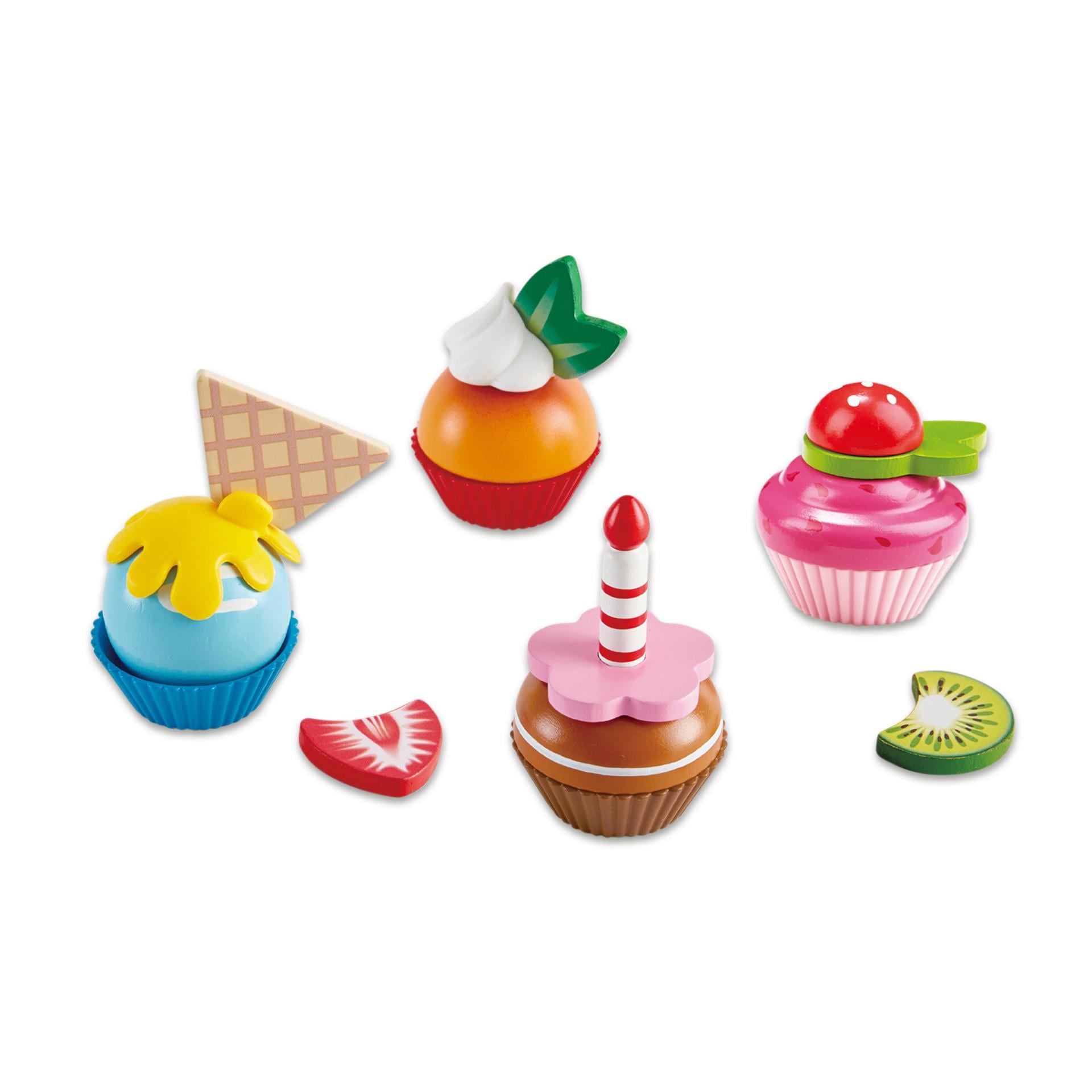 Hape Cupcakes, 18-teilig