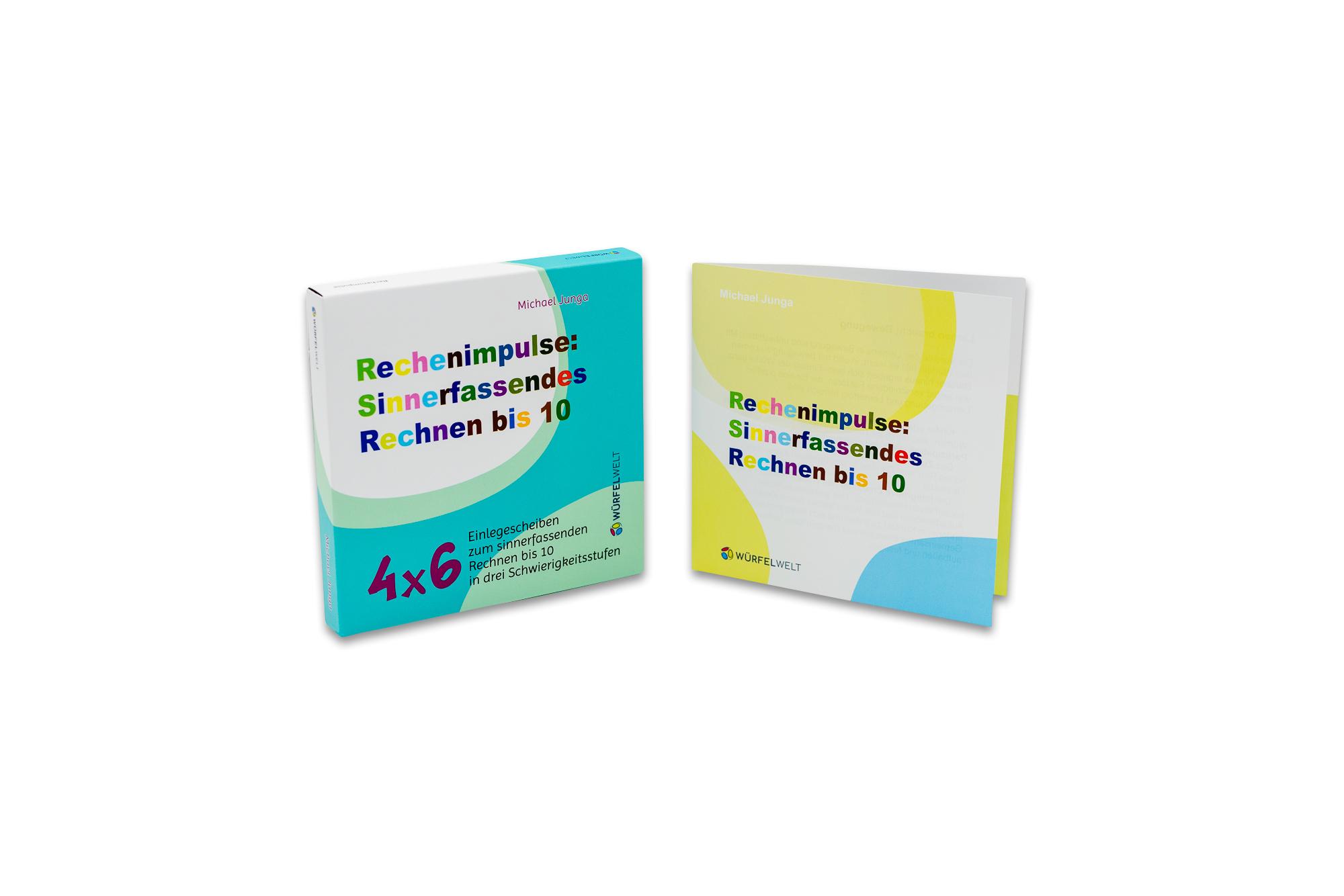 Würfelwelt Einlegescheiben „Rechenimpulse"