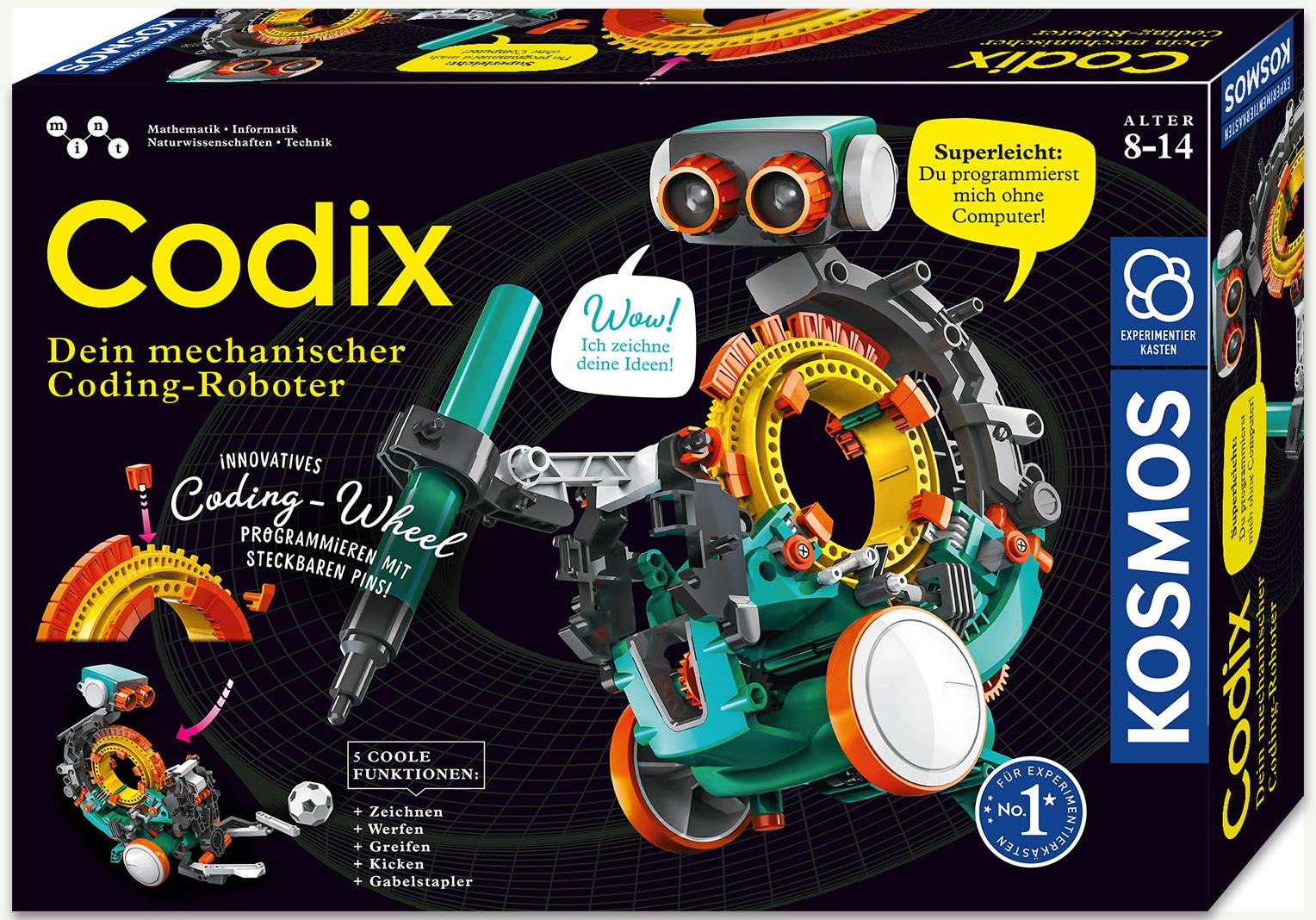 KOSMOS Codix – Dein mechanischer Coding-Roboter