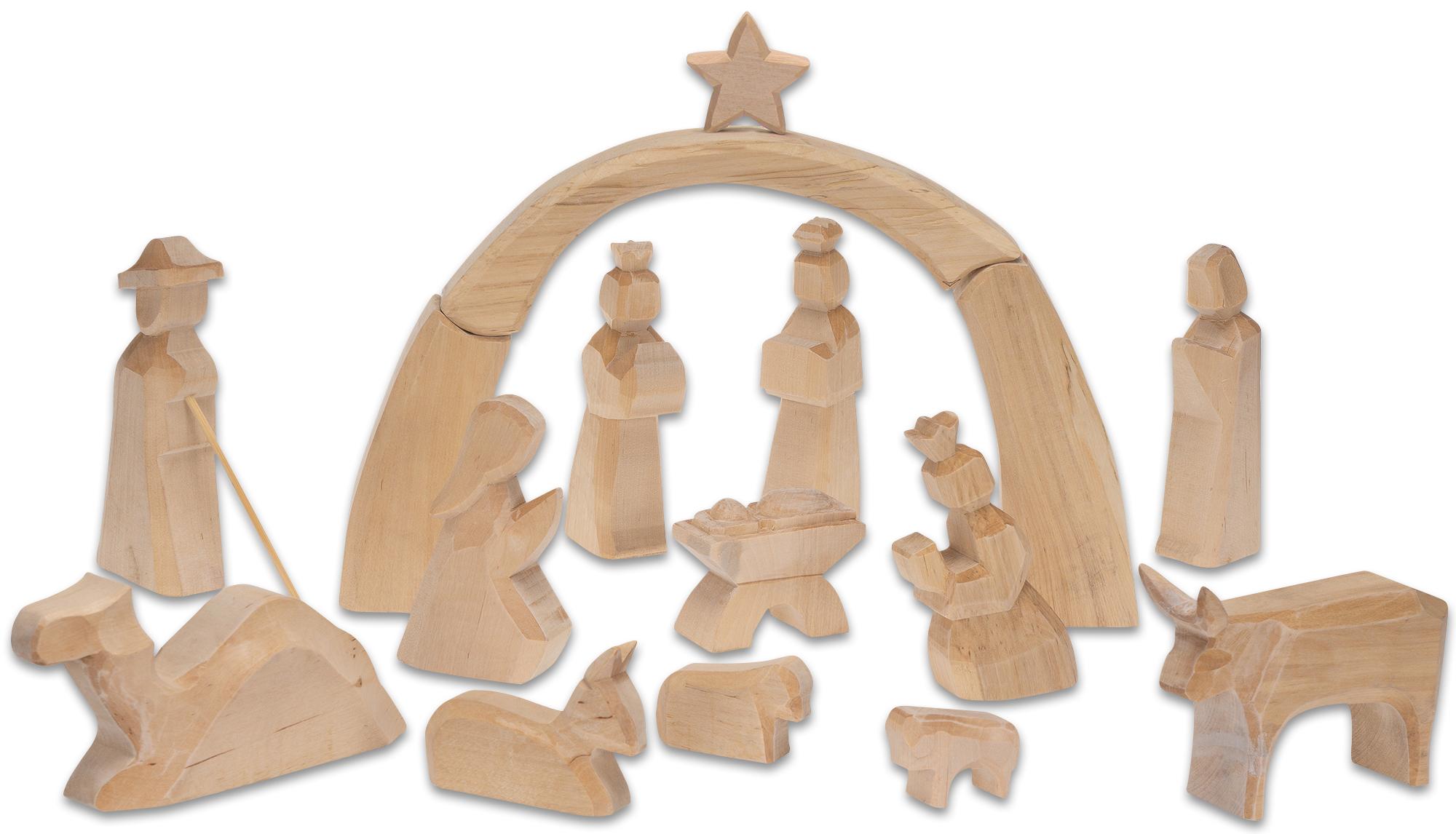SUNNYSUE Große Weihnachtskrippe