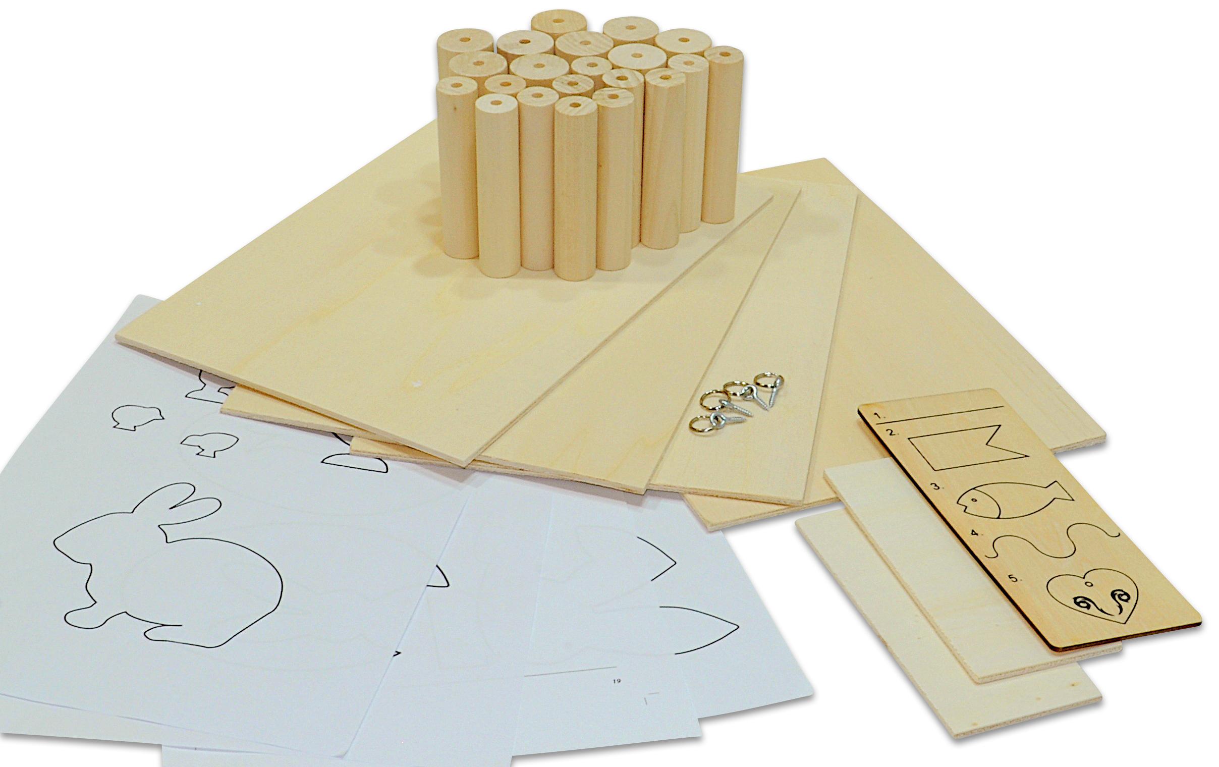 The cool tool Materialpaket Drechseln und Sägen