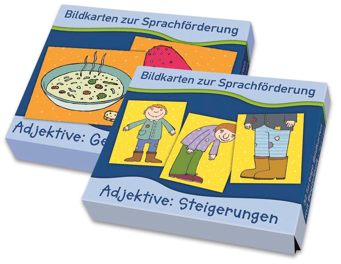 Verlag an der Ruhr Bildkarten-Paket „Adjektive“