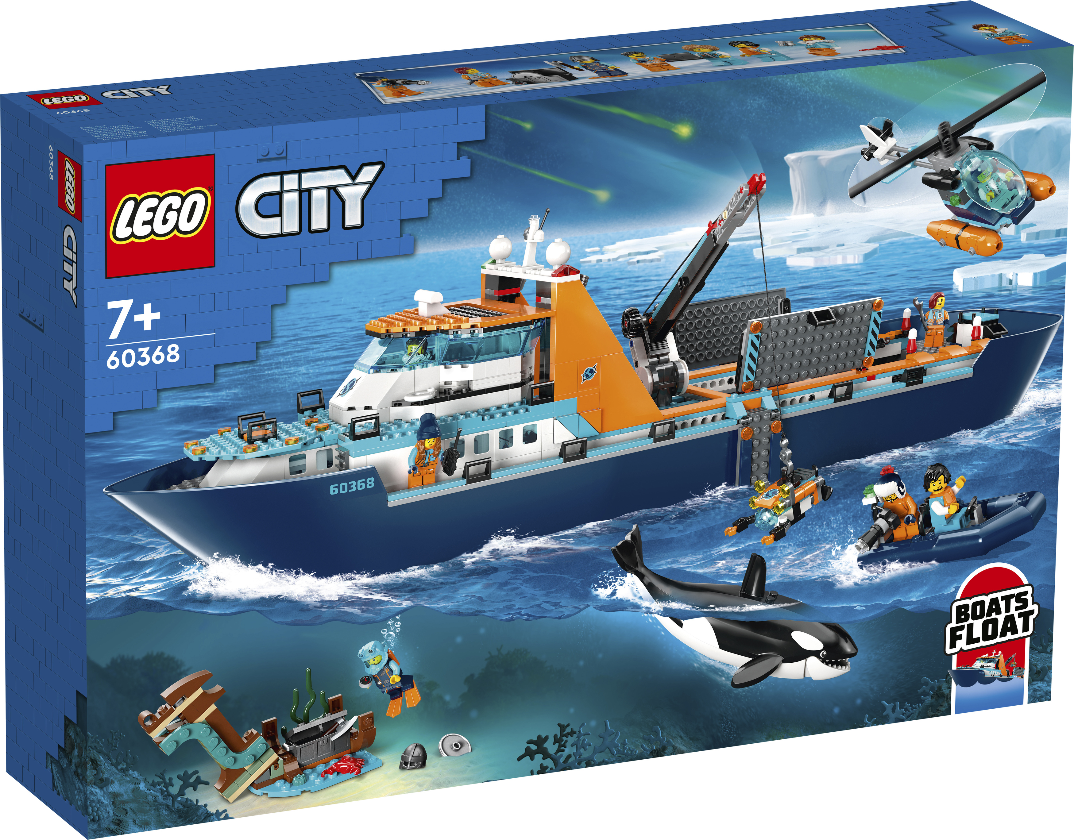 LEGO® City Arktis-Forschungsschiff