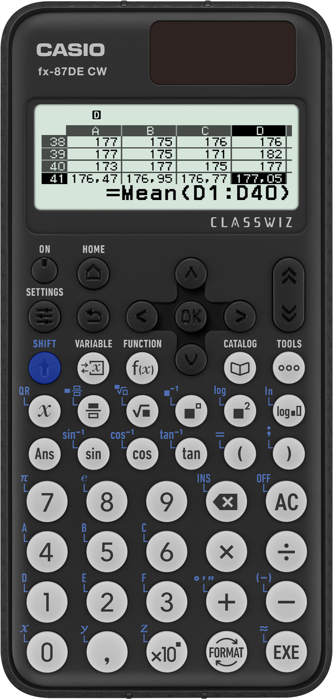 CASIO Schulrechner FX-87DE CW ClassWiz