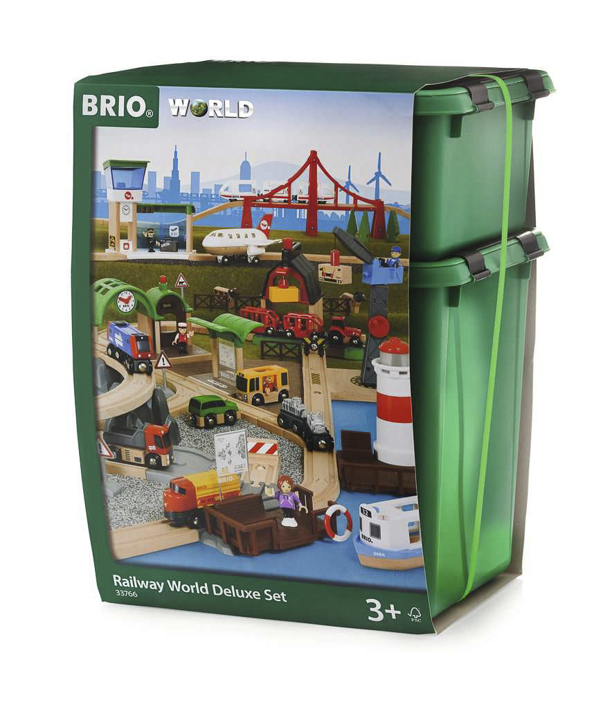 BRIO® Großes Premium-Set in Kunststoffboxen
