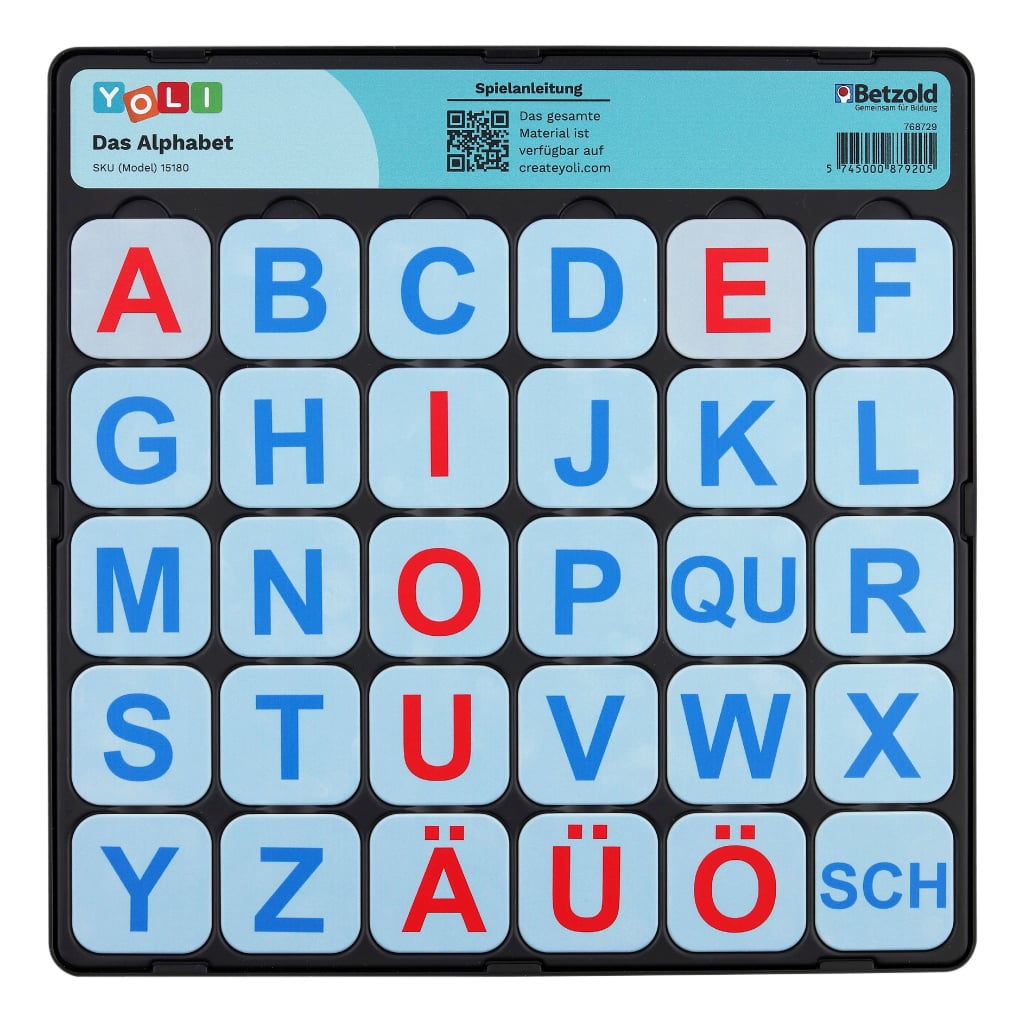 YOLI Spielset „Das Alphabet“