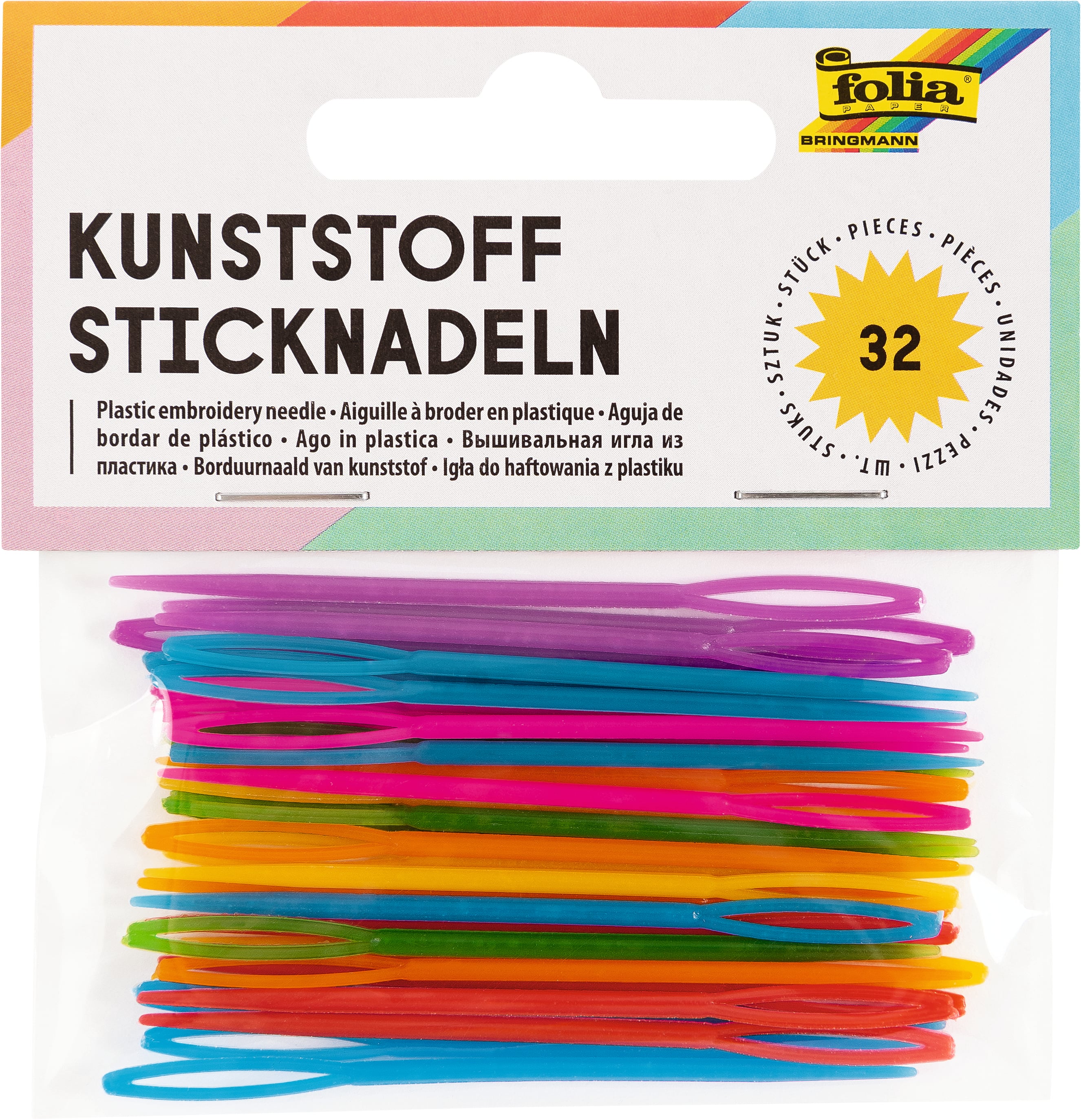 folia Sticknadeln aus Kunststoff