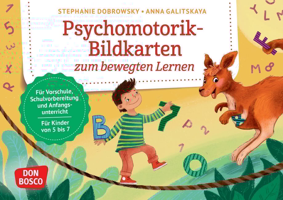 Don Bosco Psychomotorik-Bildkarten zum bewegten Lernen