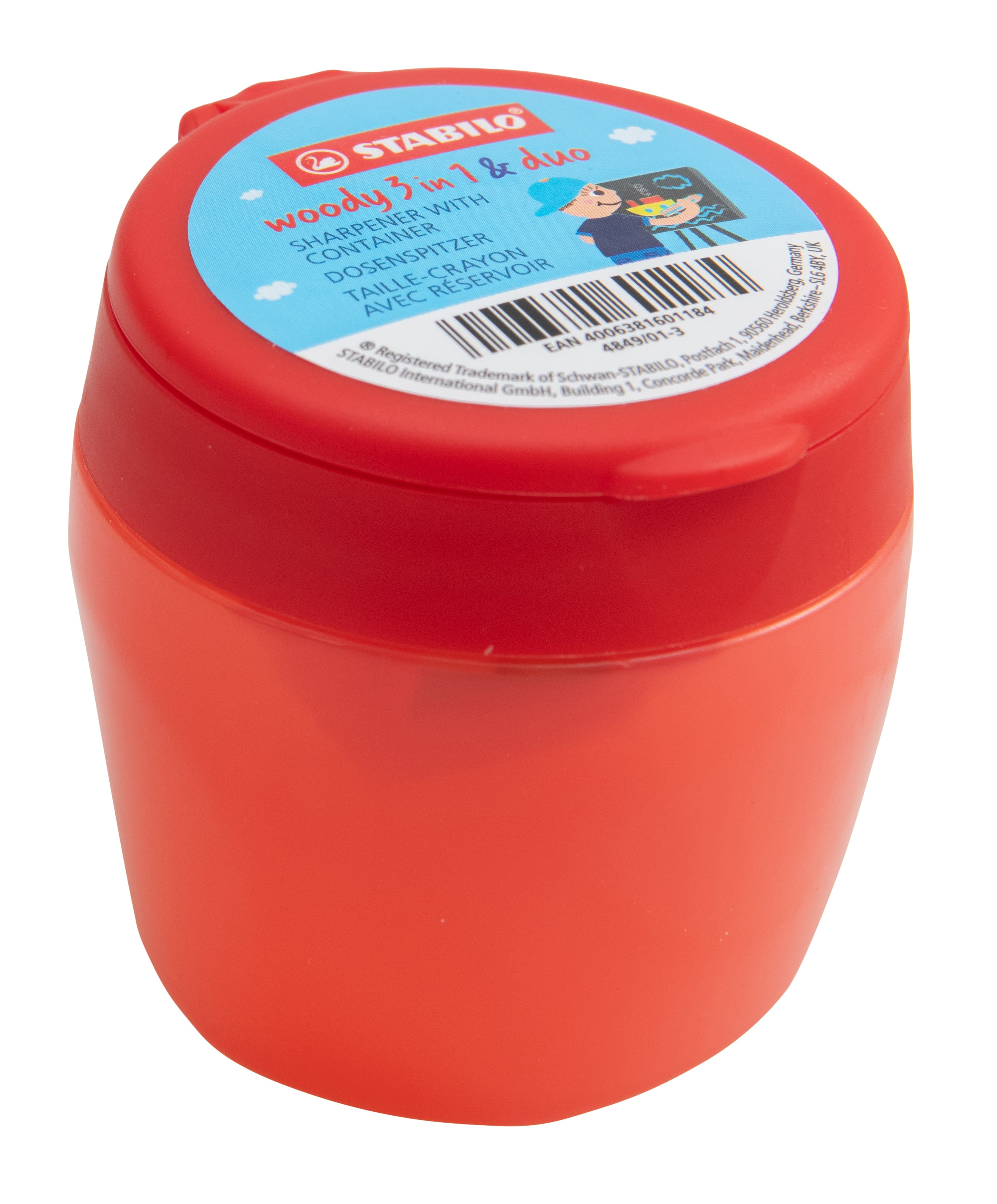 STABILO® Dosenspitzer „woody 3-in-1“