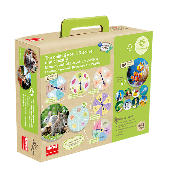 Akros Interdidact Klassifizierungsspiel „Unsere Tierwelt“