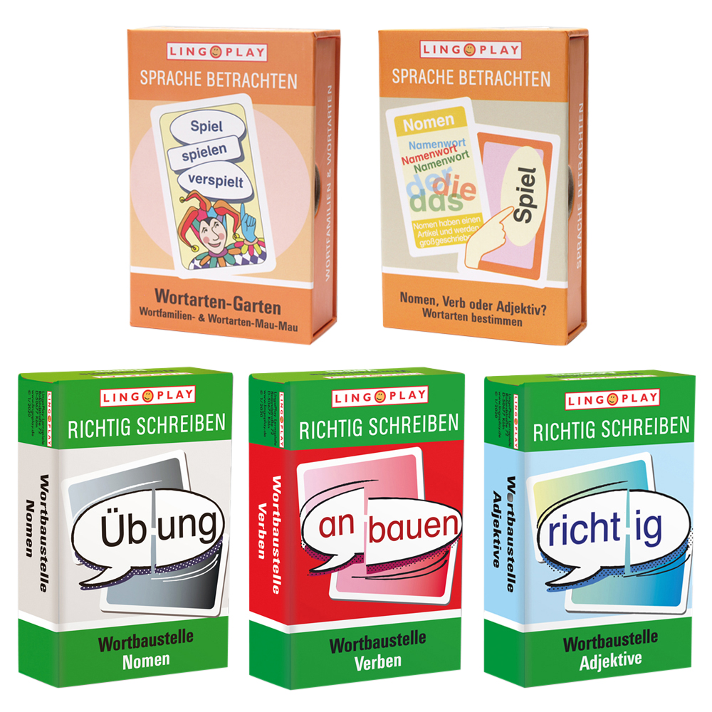 Lingo Play Lernspiel-Paket „Wortarten“