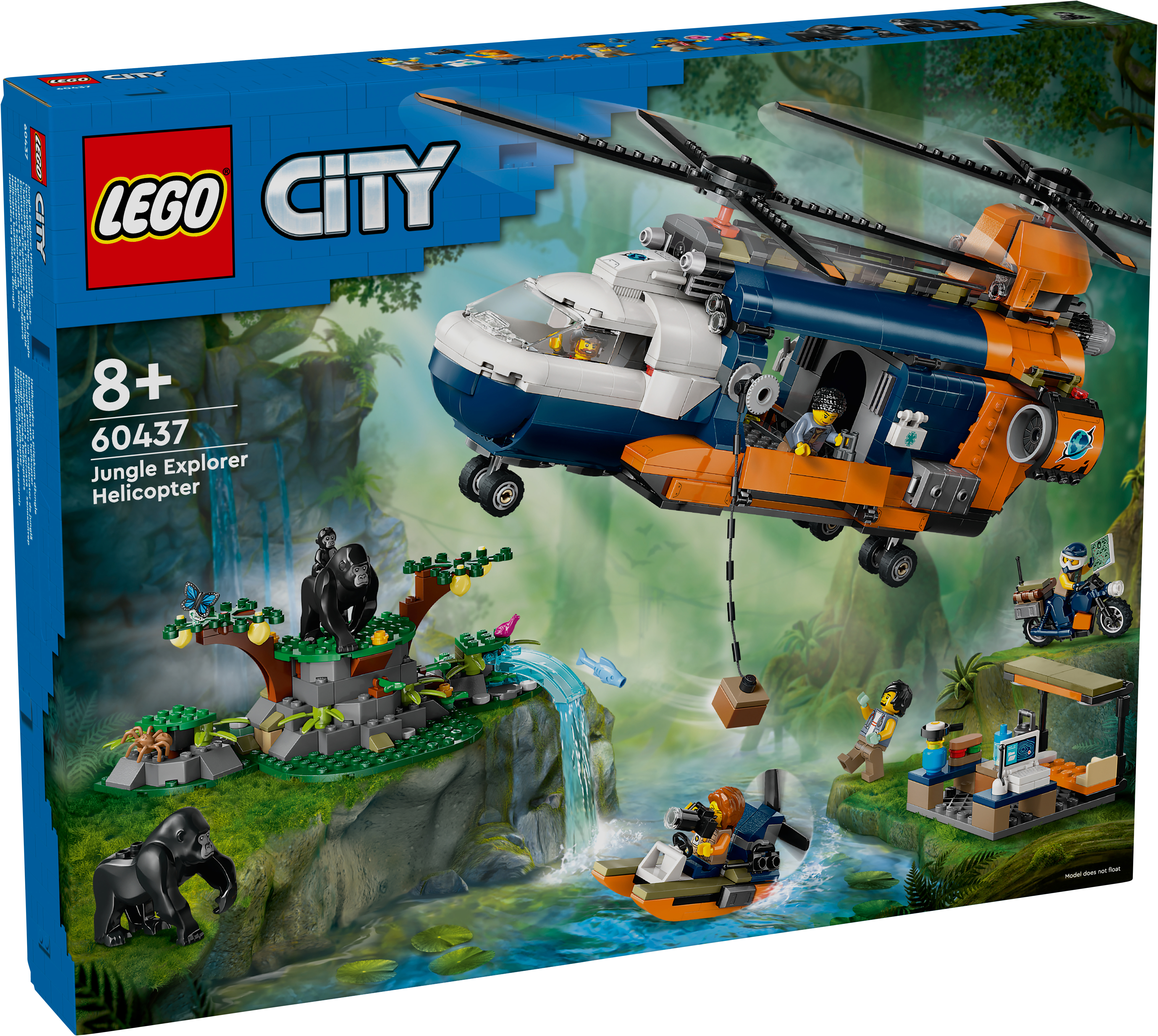 LEGO® City Dschungelforscher-Hubschrauber