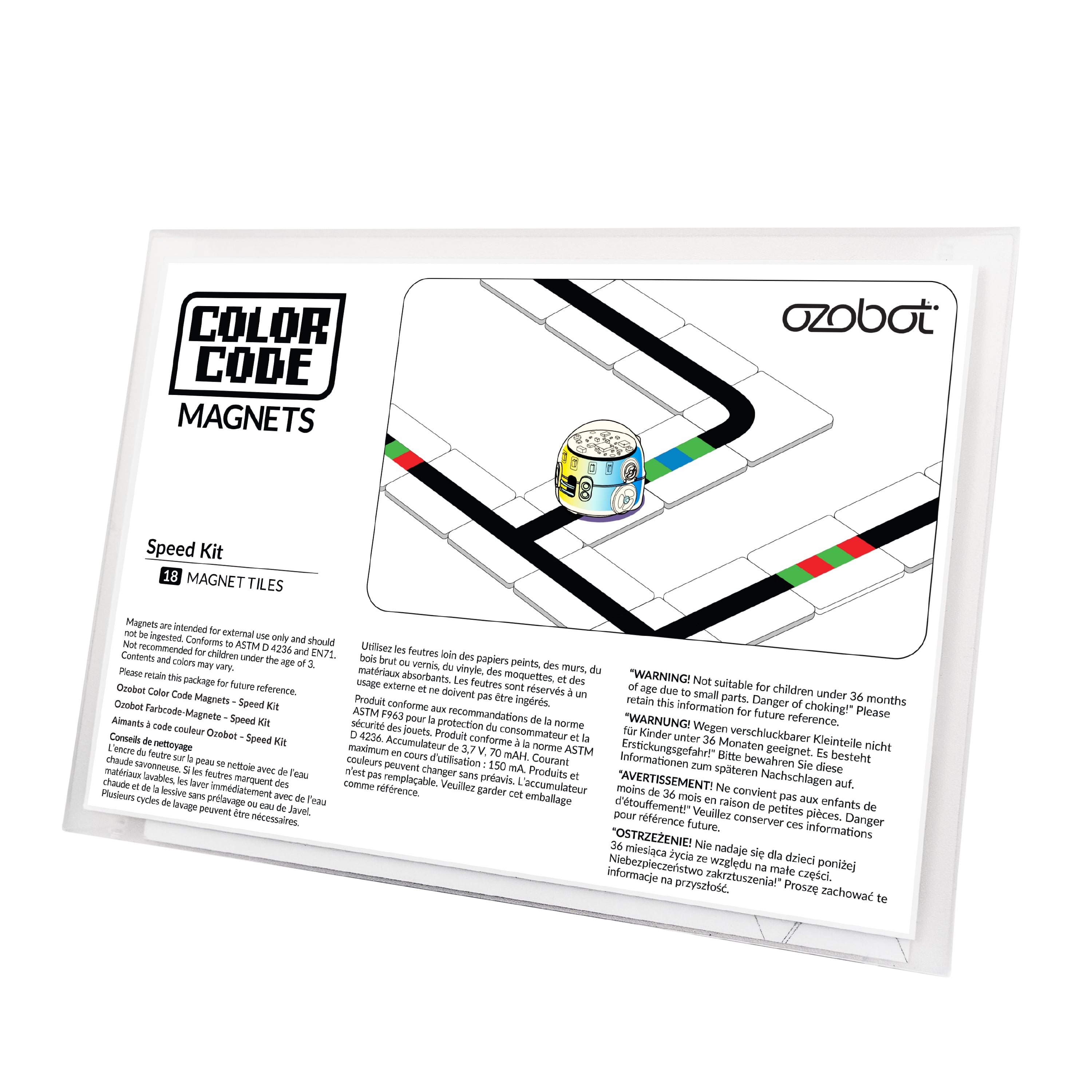 ozobot Farbcode-Magnete – Speed Set