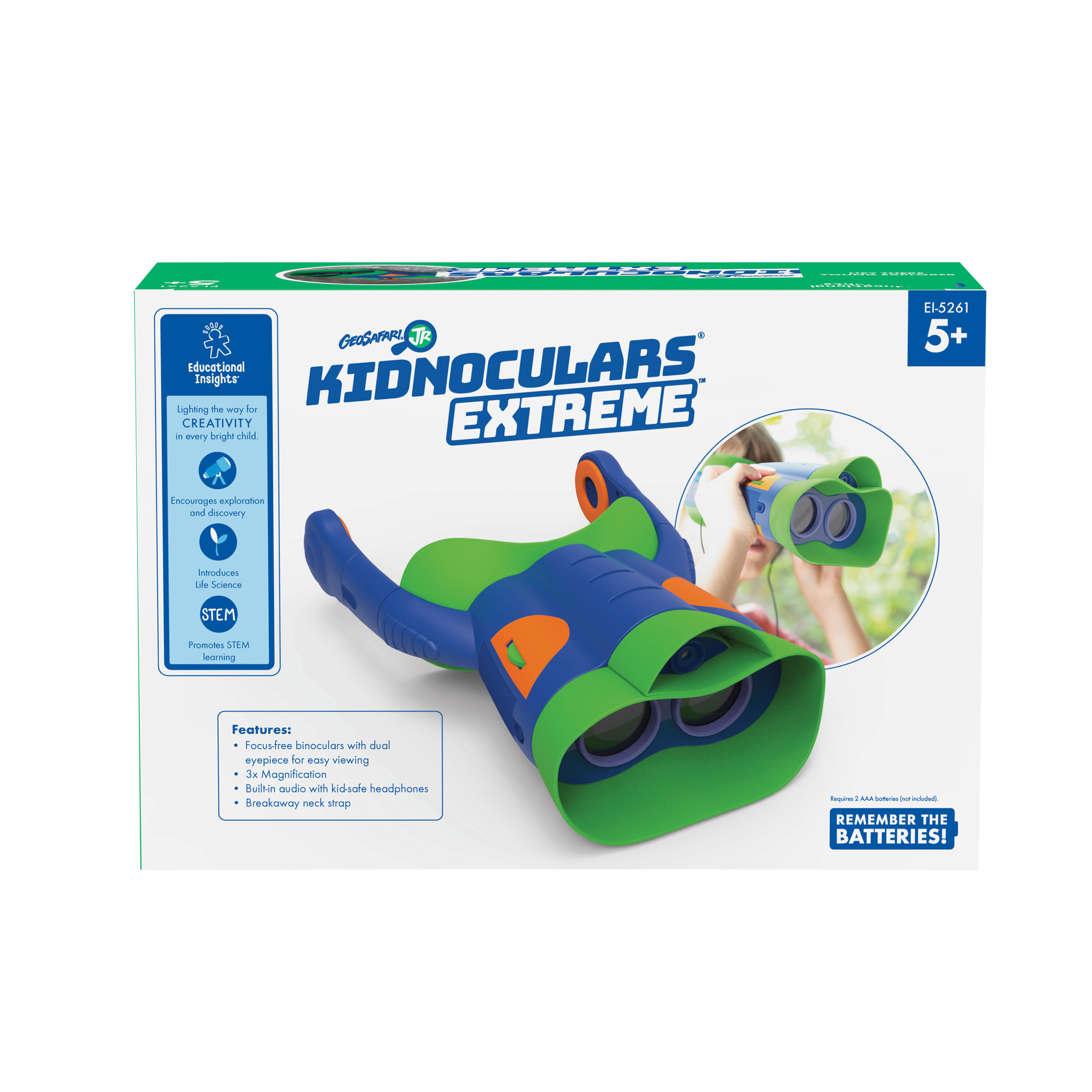 Educational Insights Kidnoculars® Kinderfernglas mit Audio
