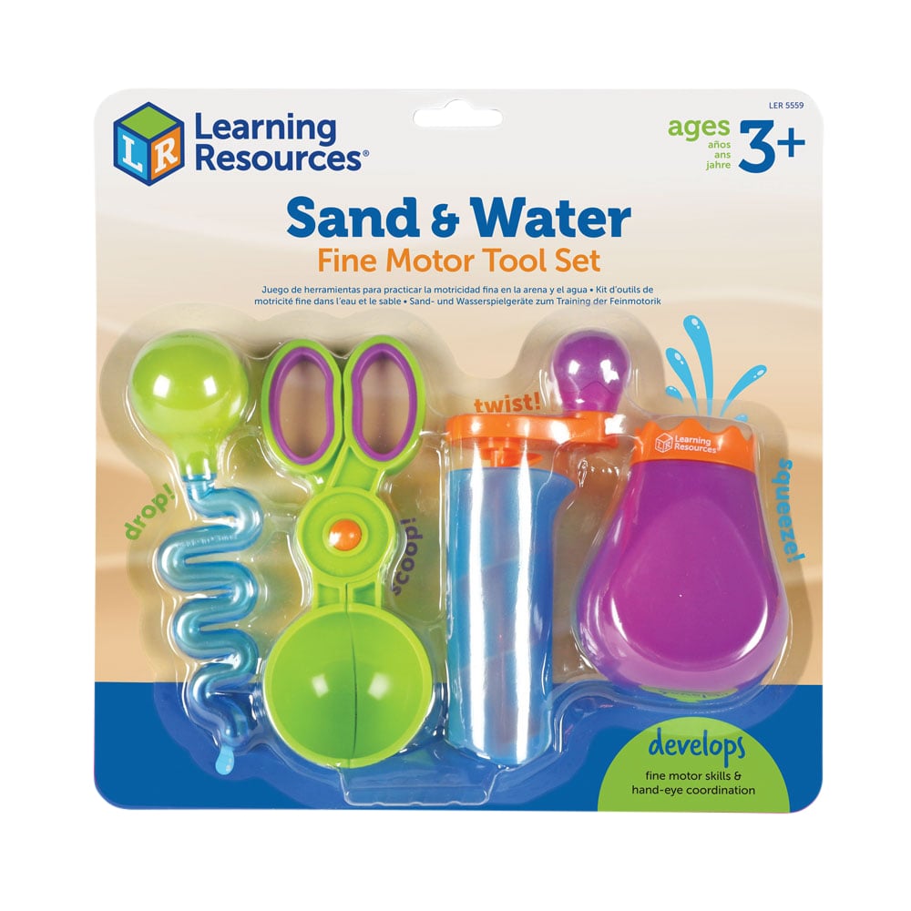 Learning Resources Sand & Wasser Feinmotorik-Set