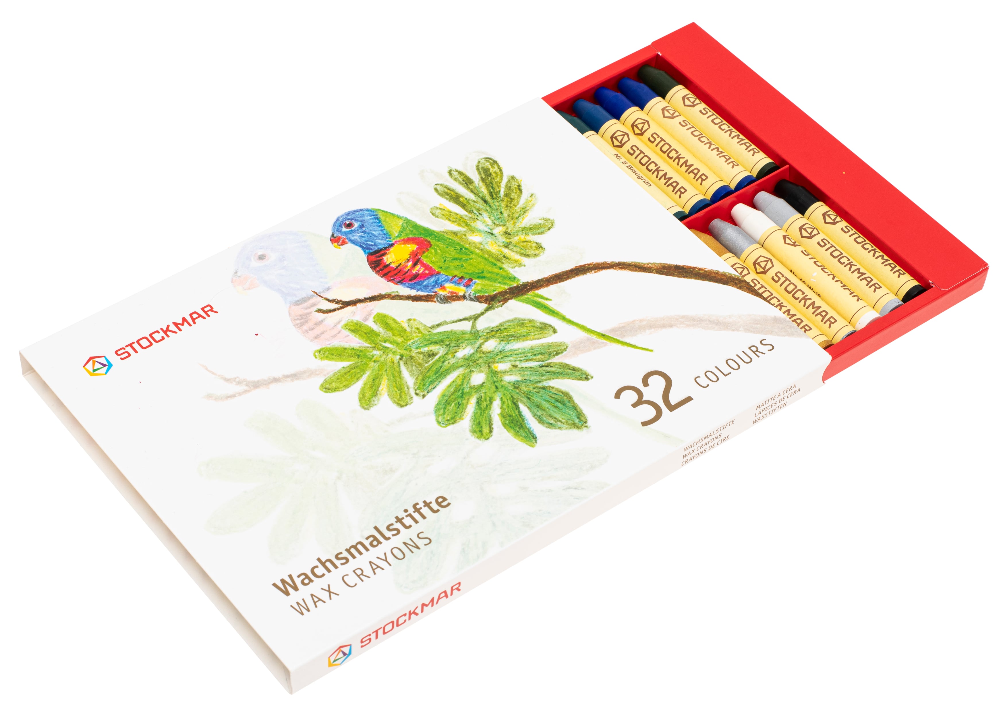 STOCKMAR Wachsmalstifte, 32 Farben