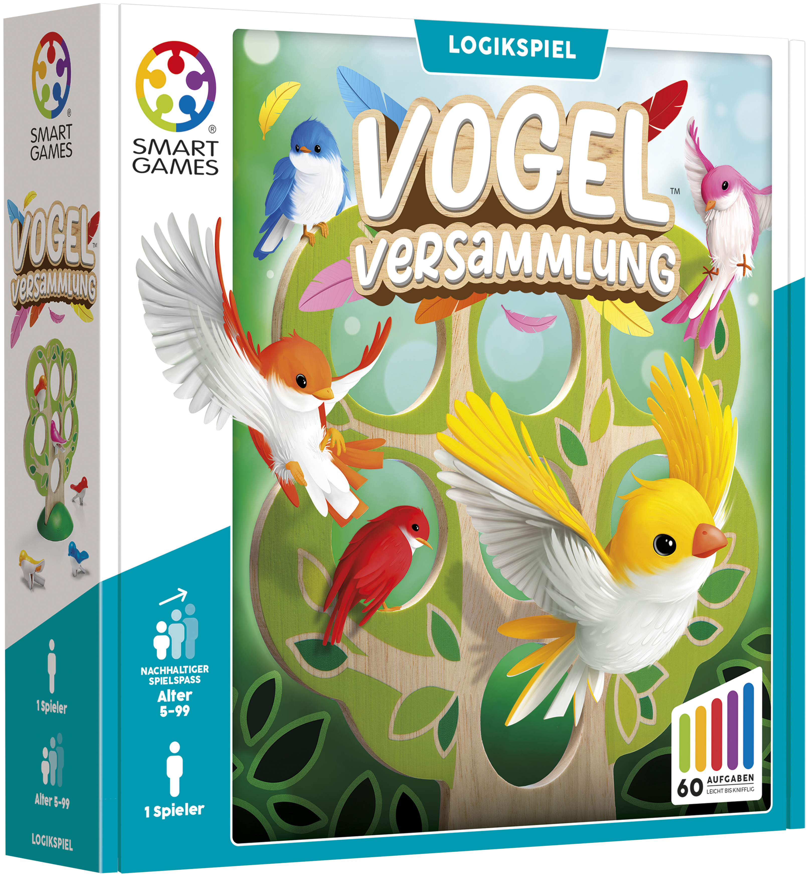 Smartgames Logikspiel „Vogel-Versammlung“